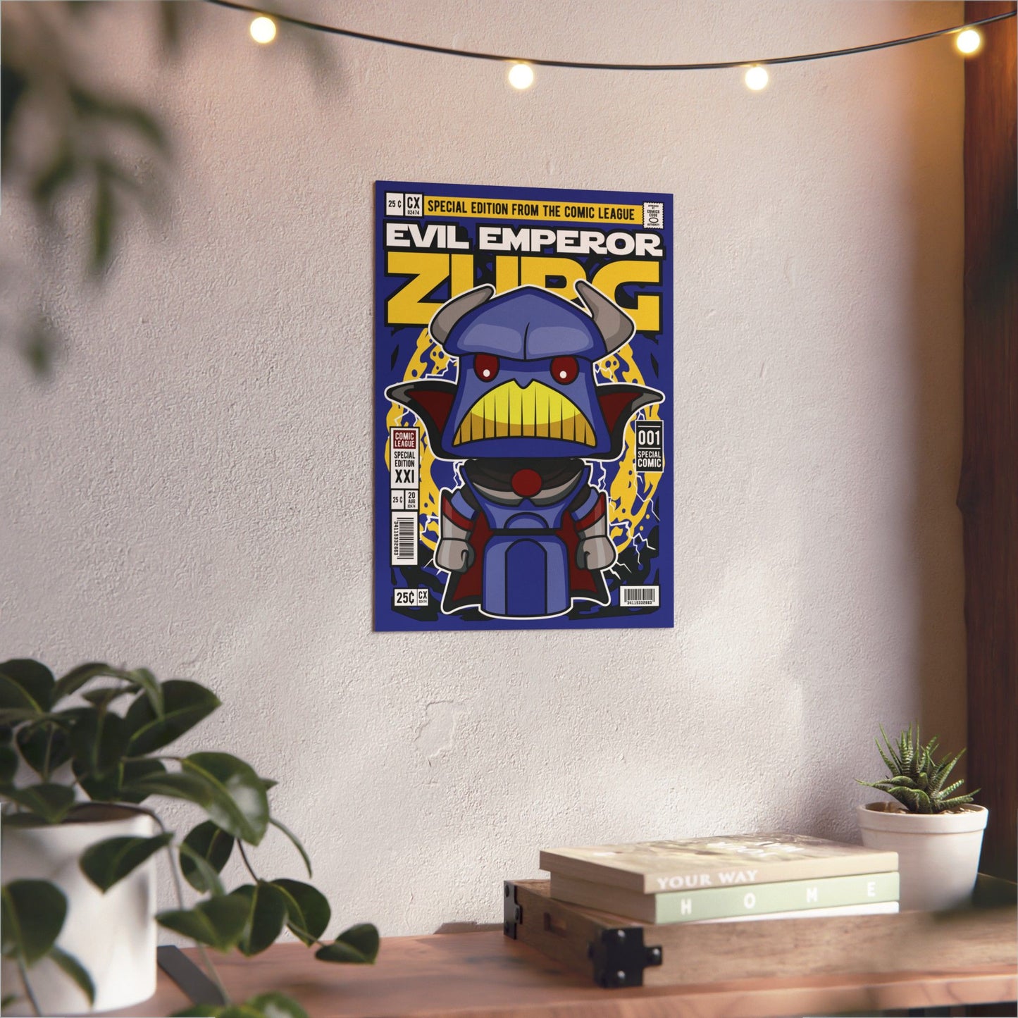 Emperor Zurg Metal Poster