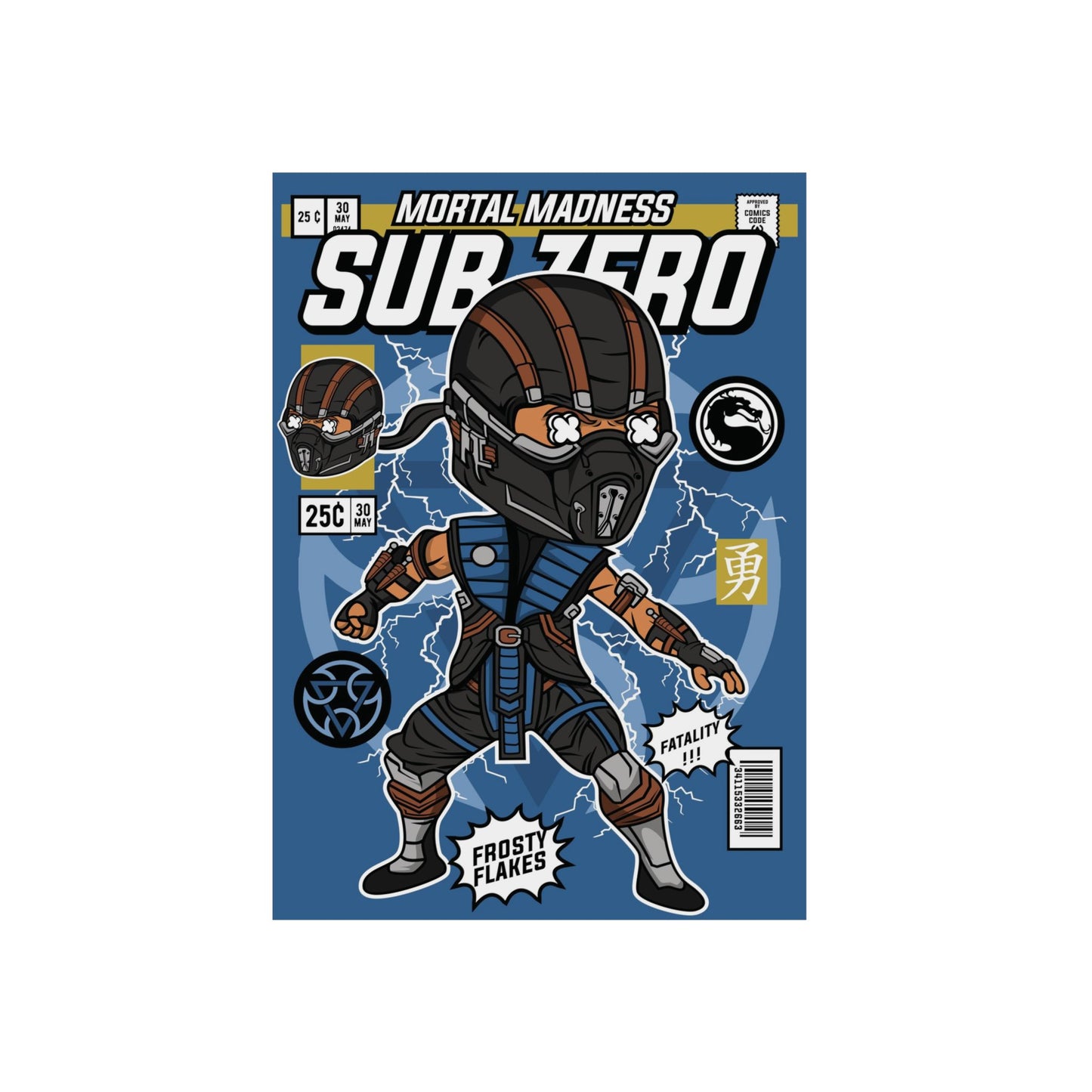 Sub Zero Metal Poster