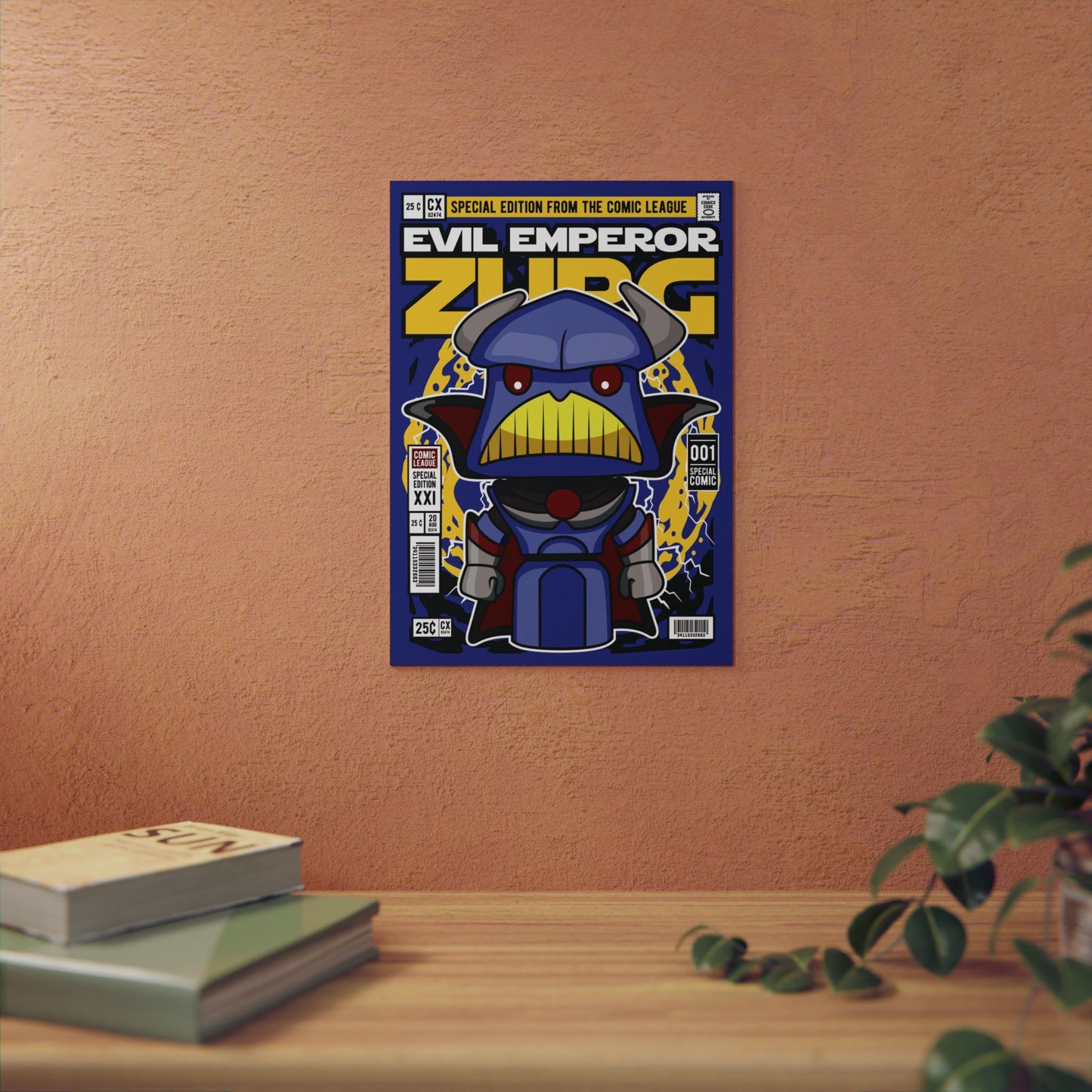 Emperor Zurg Metal Poster