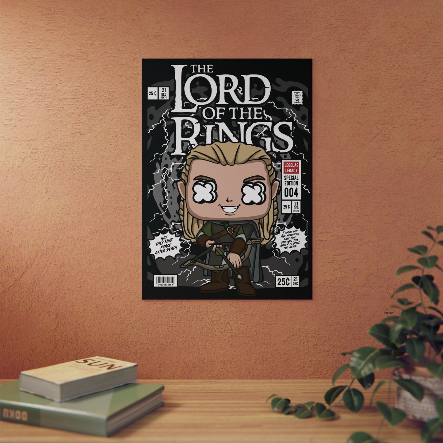 Legolas Metal Poster