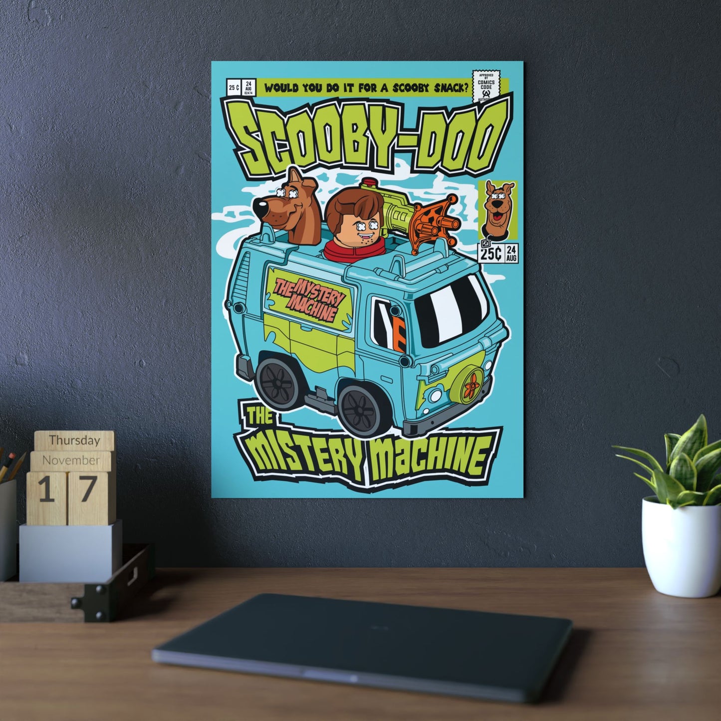 Mystery Machine Metal Poster