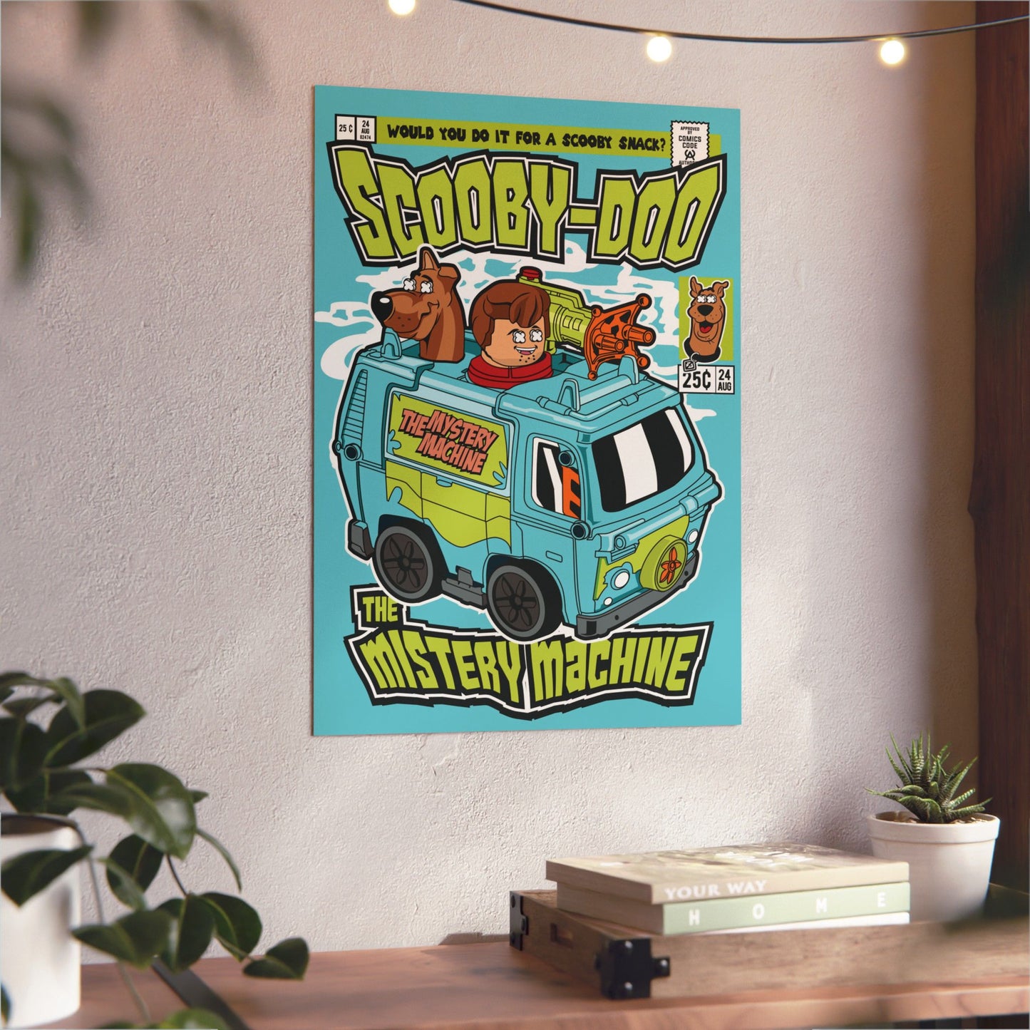 Mystery Machine Metal Poster
