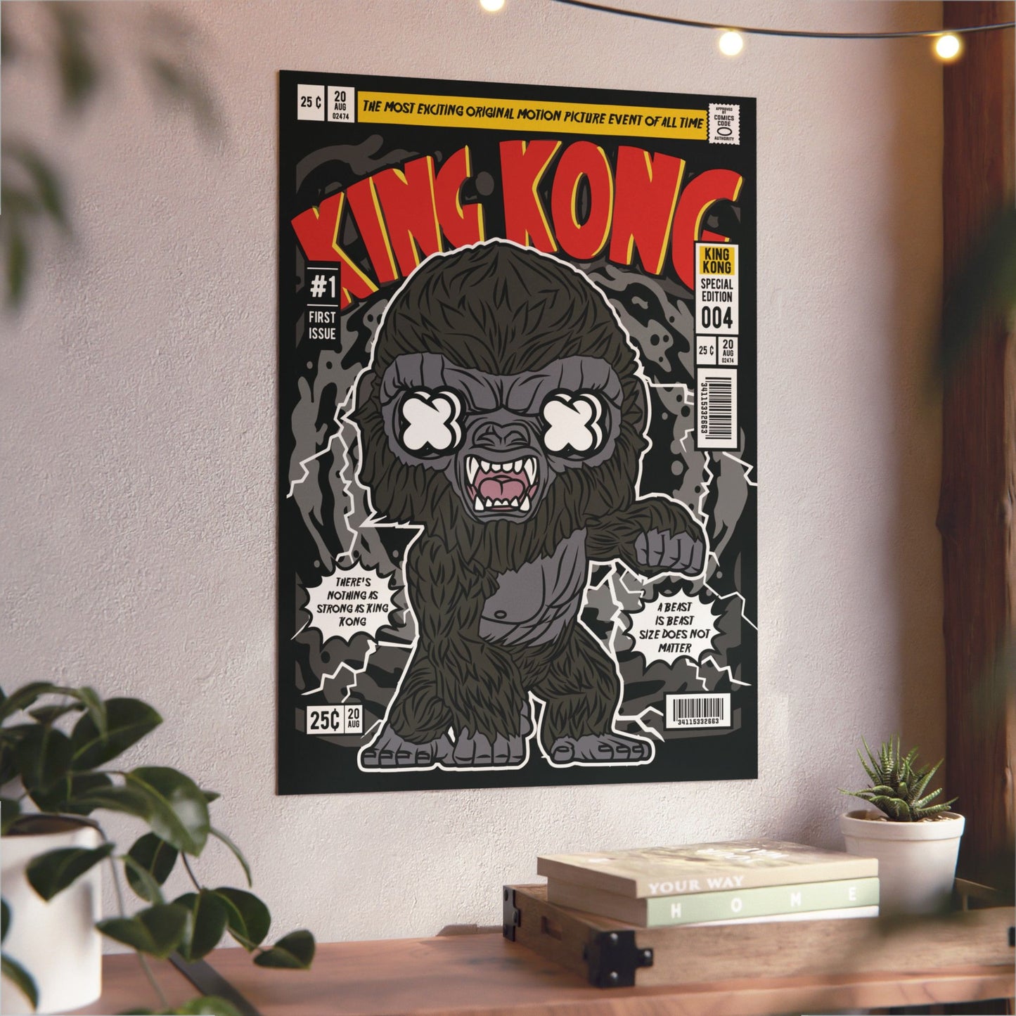 King Kong Metal Poster