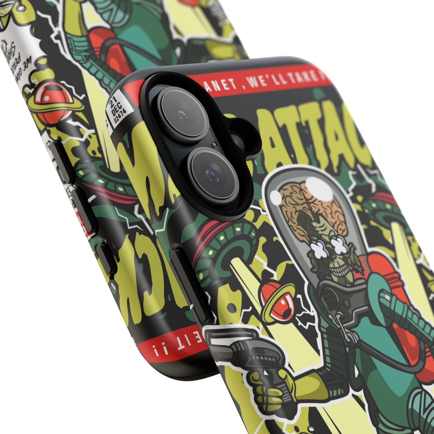 Mars Attack Comic Phone Case