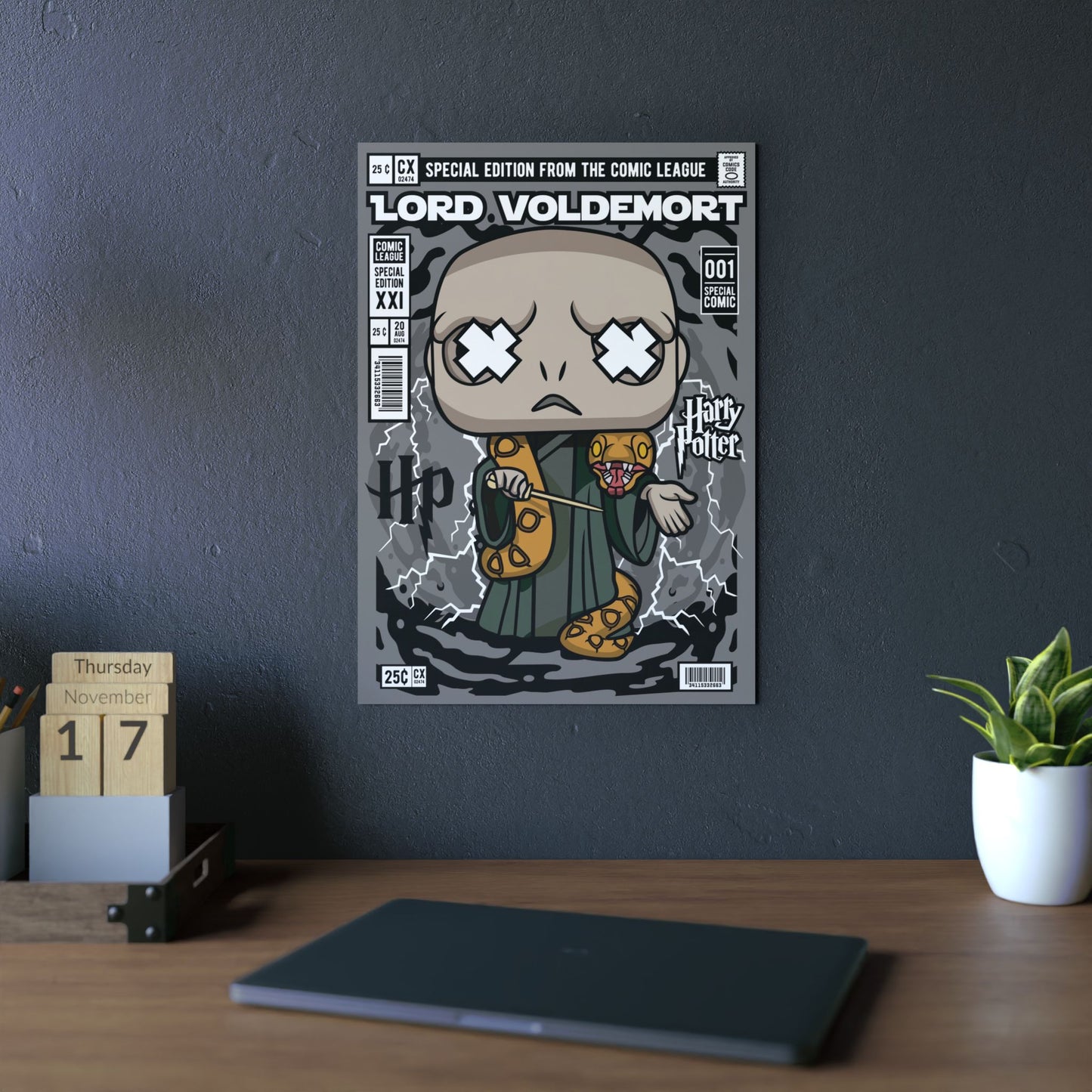 Voldermort Metal Poster