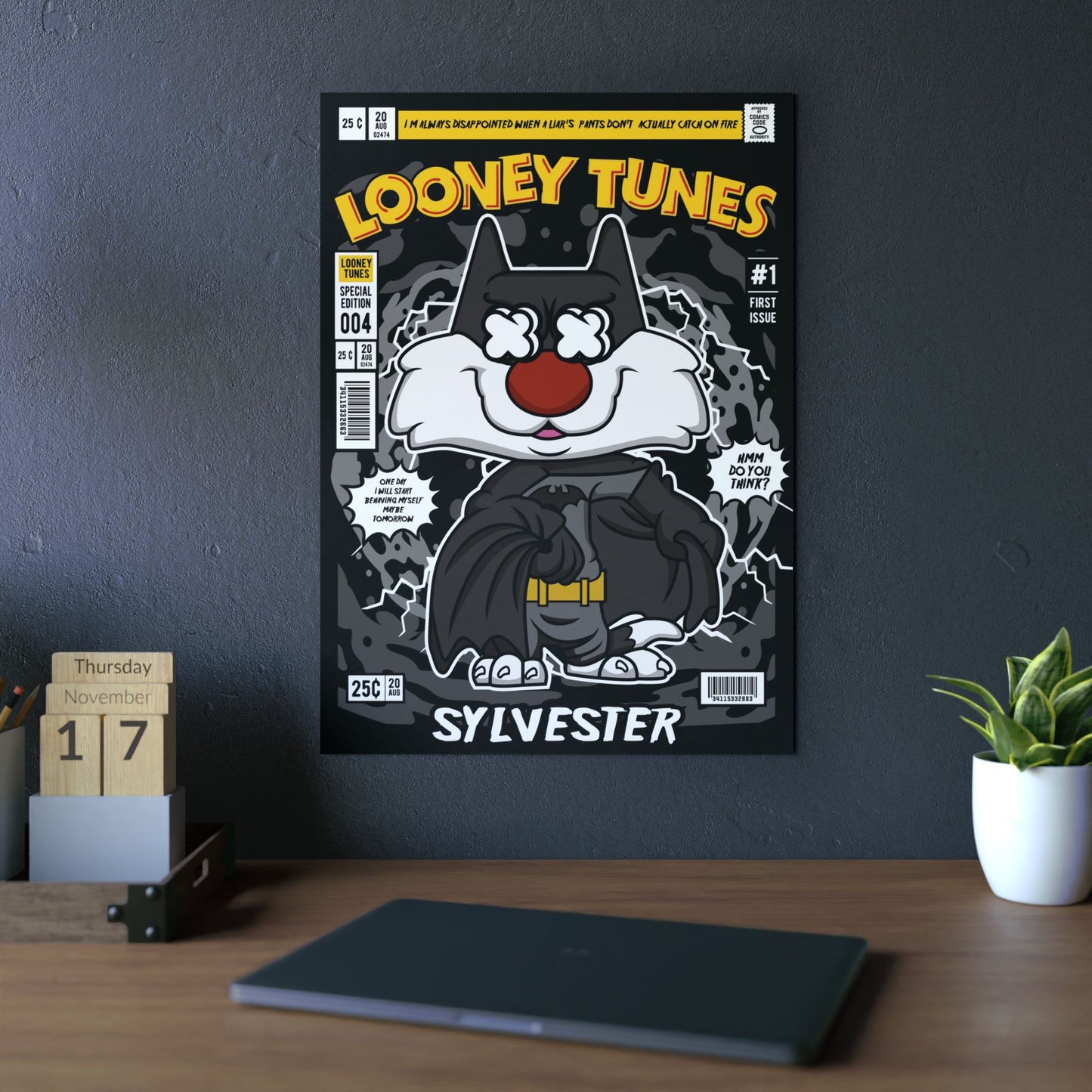Sylvester Metal Poster