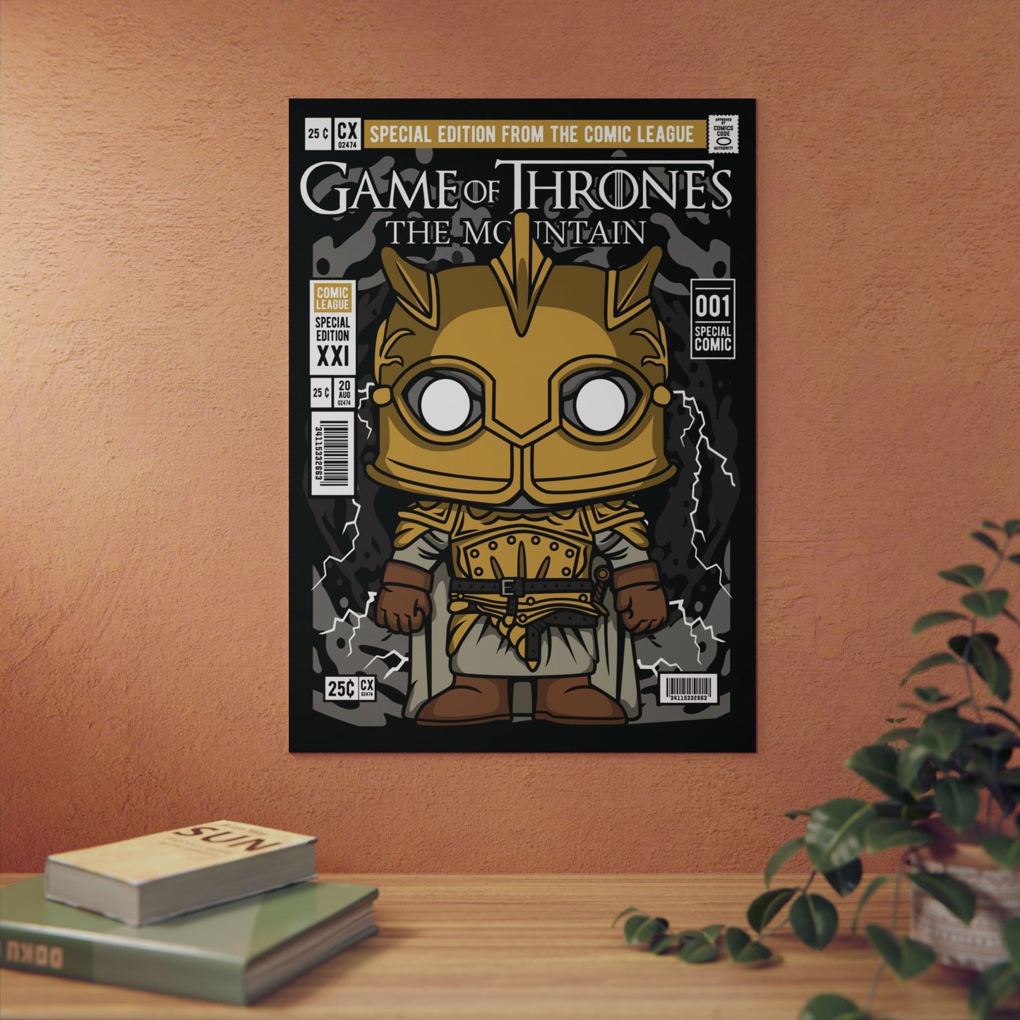 The Mountain Metal Poster