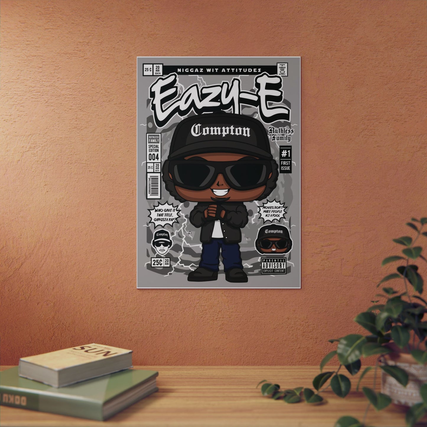 Eazy E Metal Poster