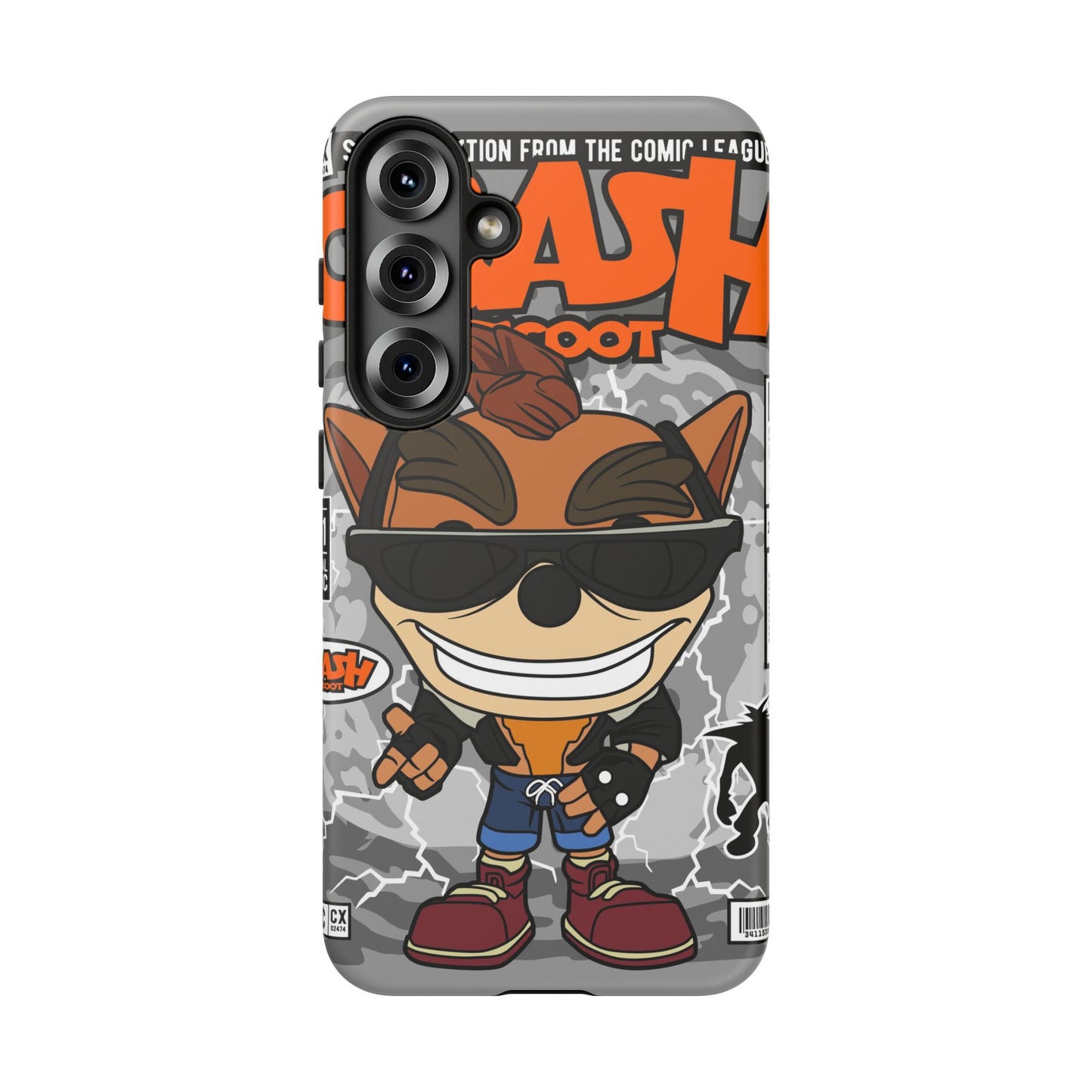 Biker Crash Phone Case