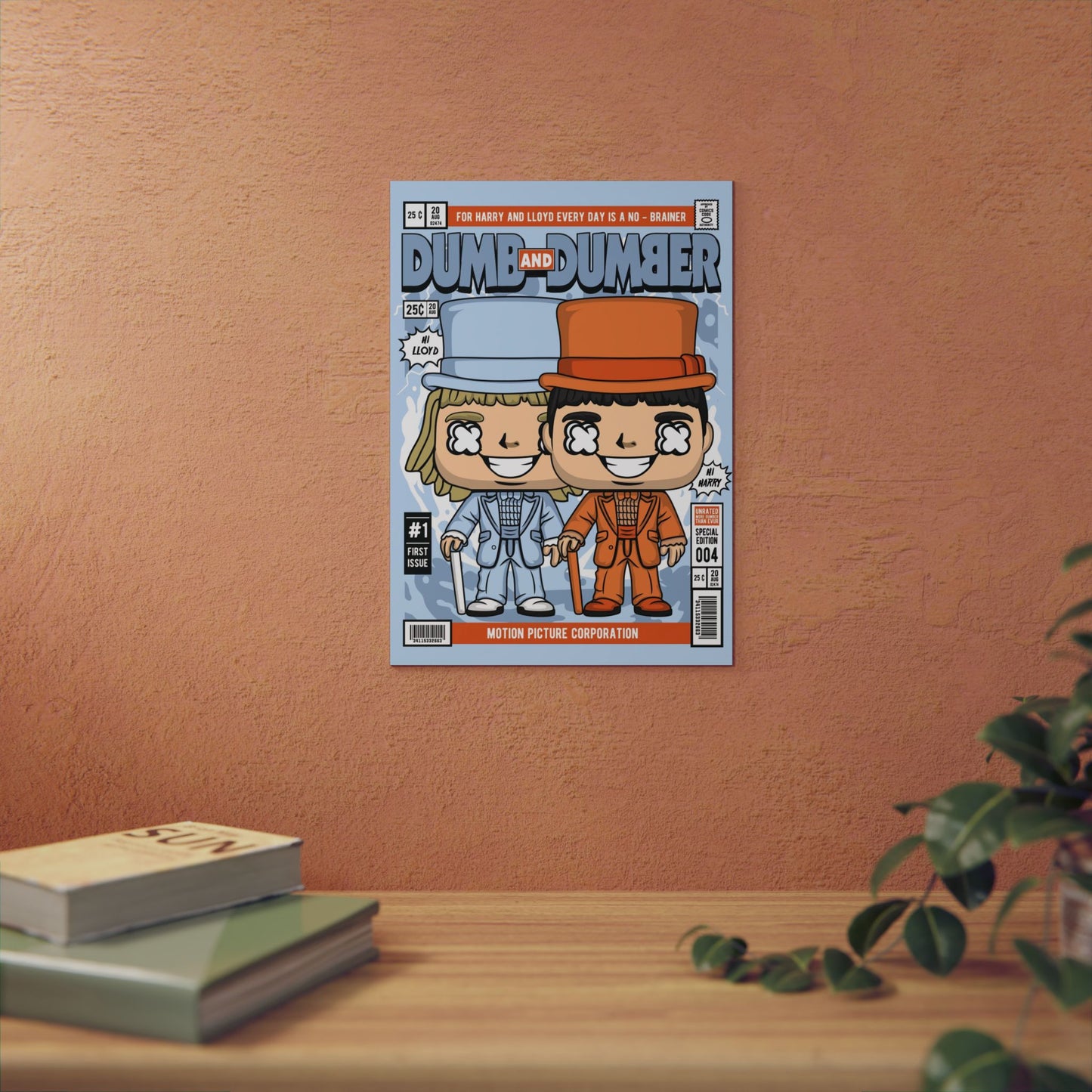 Dumb & Dumber Metal Poster