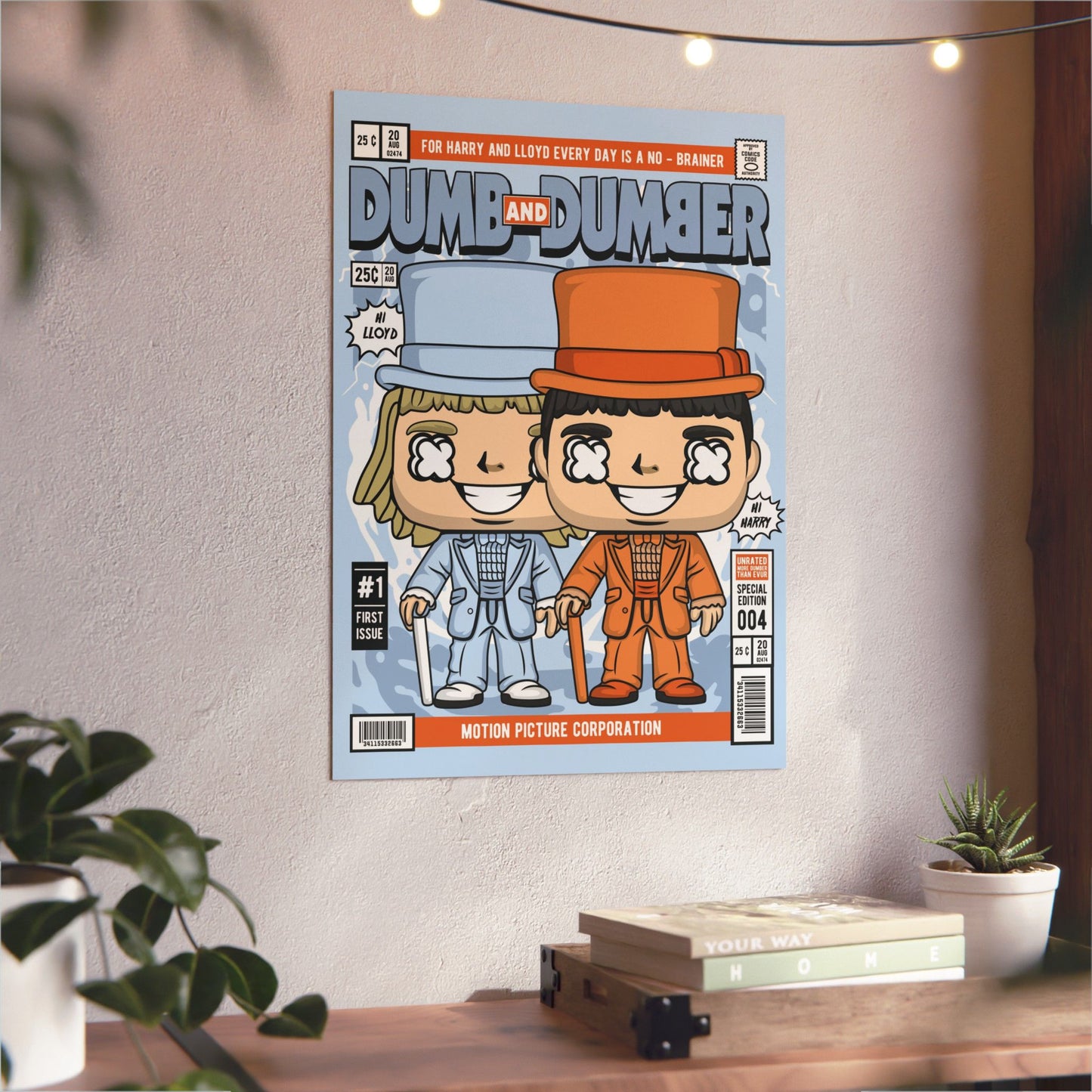 Dumb & Dumber Metal Poster