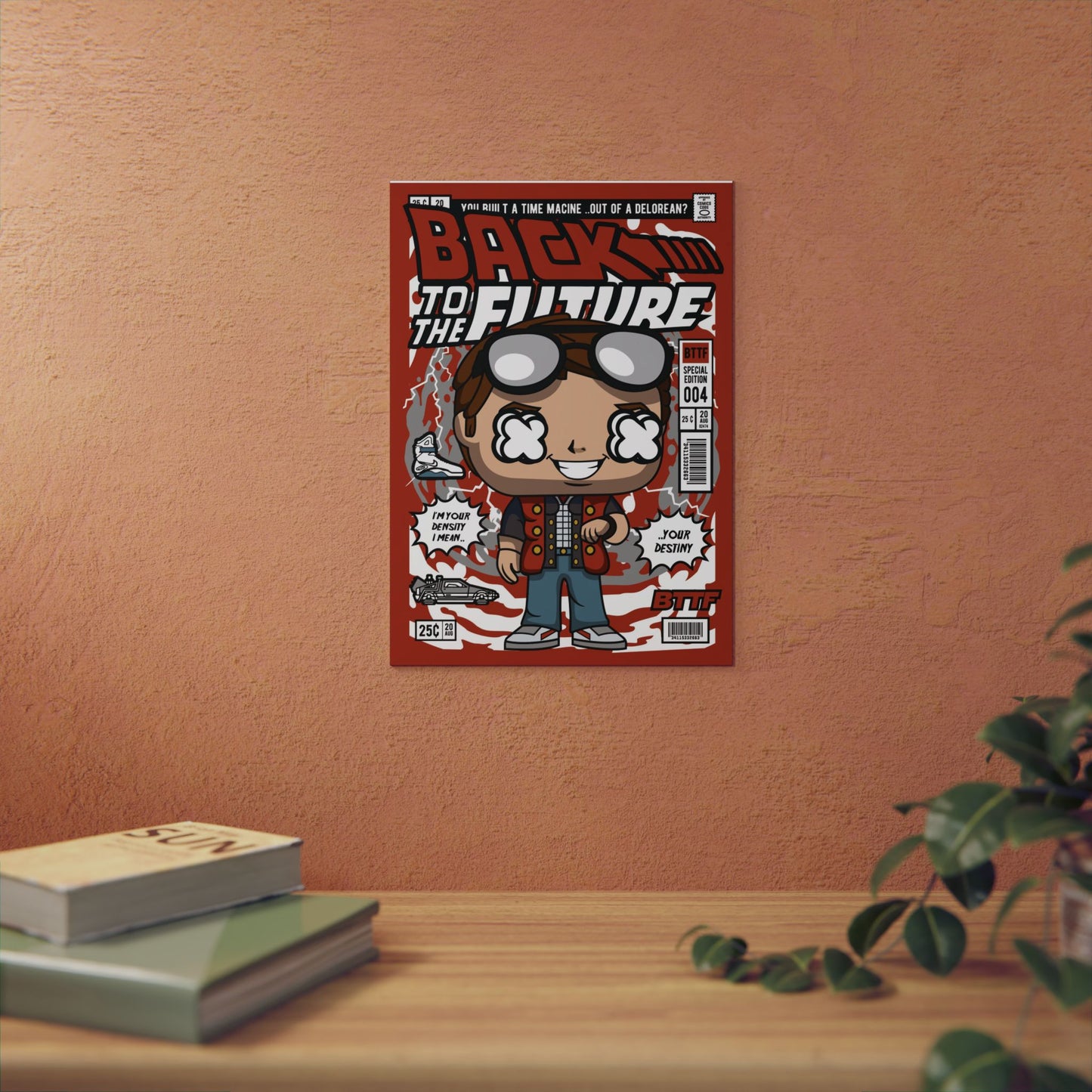 Marty Mcfly Metal Poster