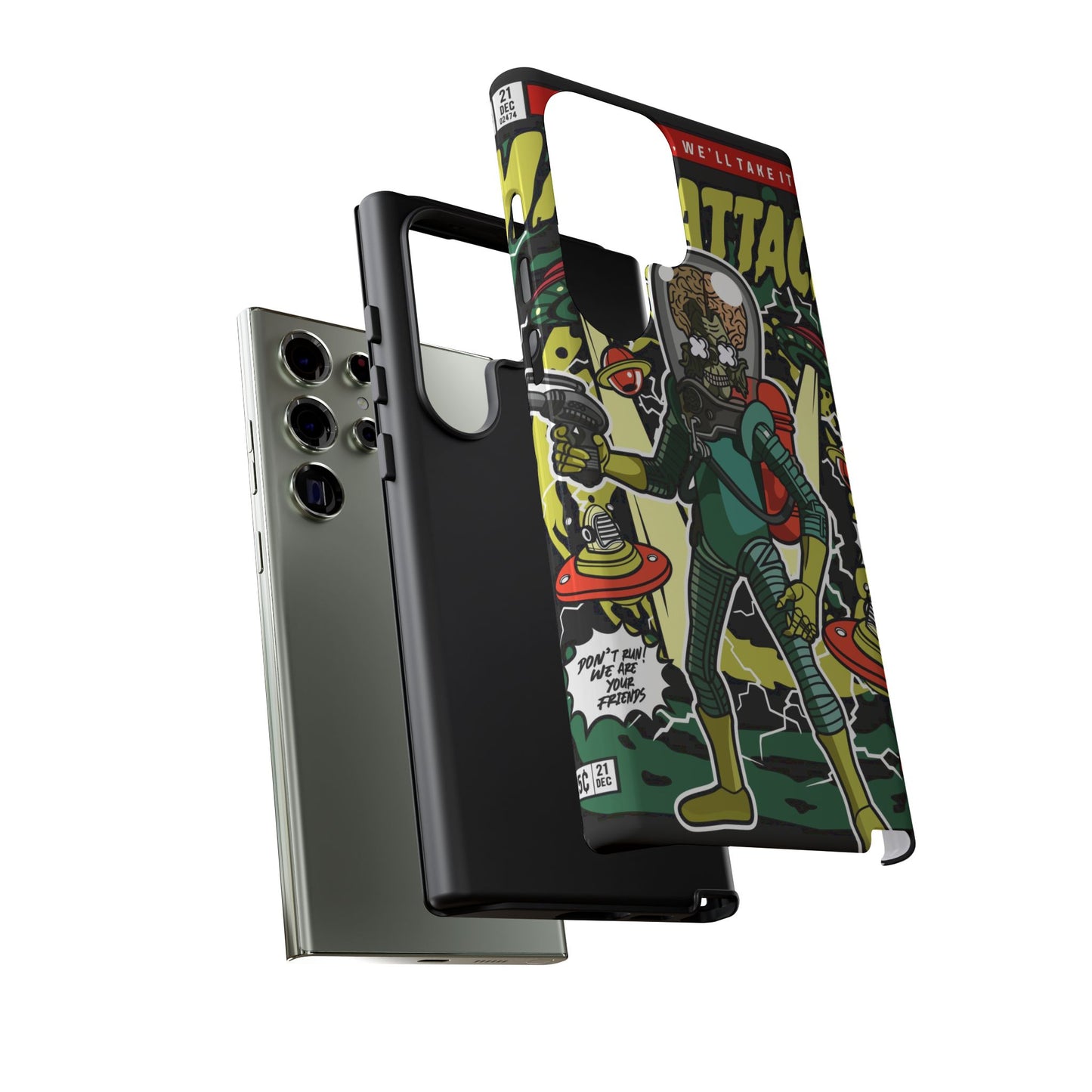 Mars Attack Comic Phone Case