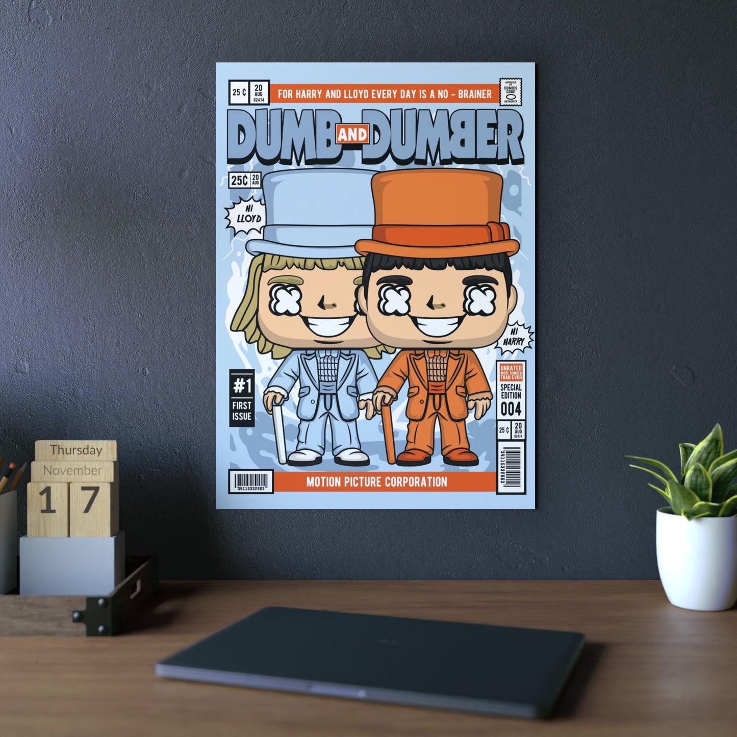 Dumb & Dumber Metal Poster
