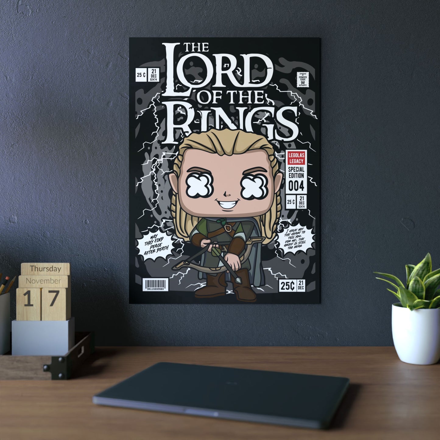 Legolas Metal Poster