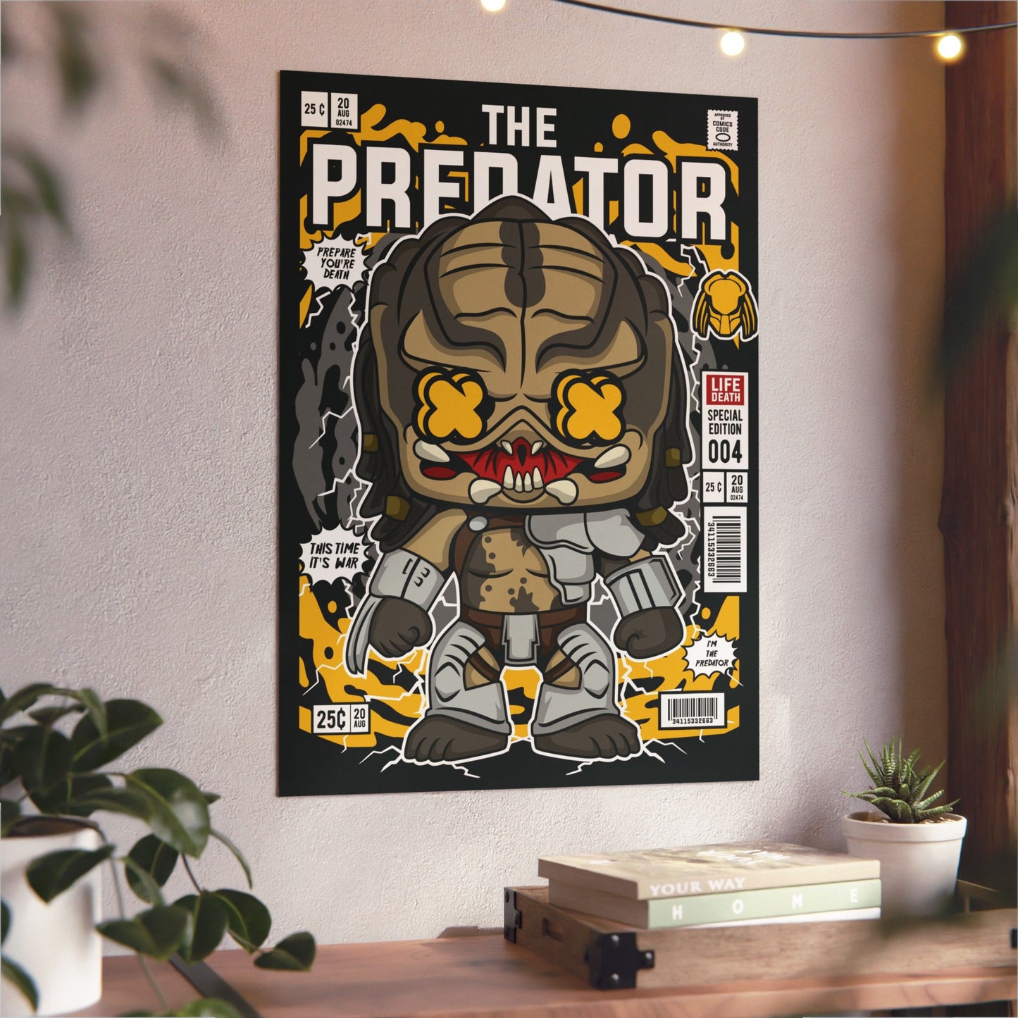 The Predator Metal Poster