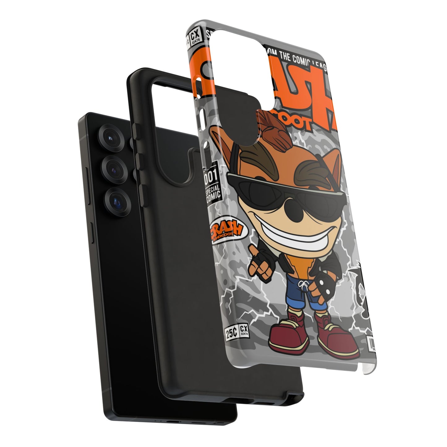 Biker Crash Phone Case
