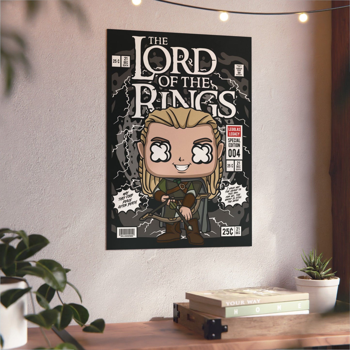 Legolas Metal Poster