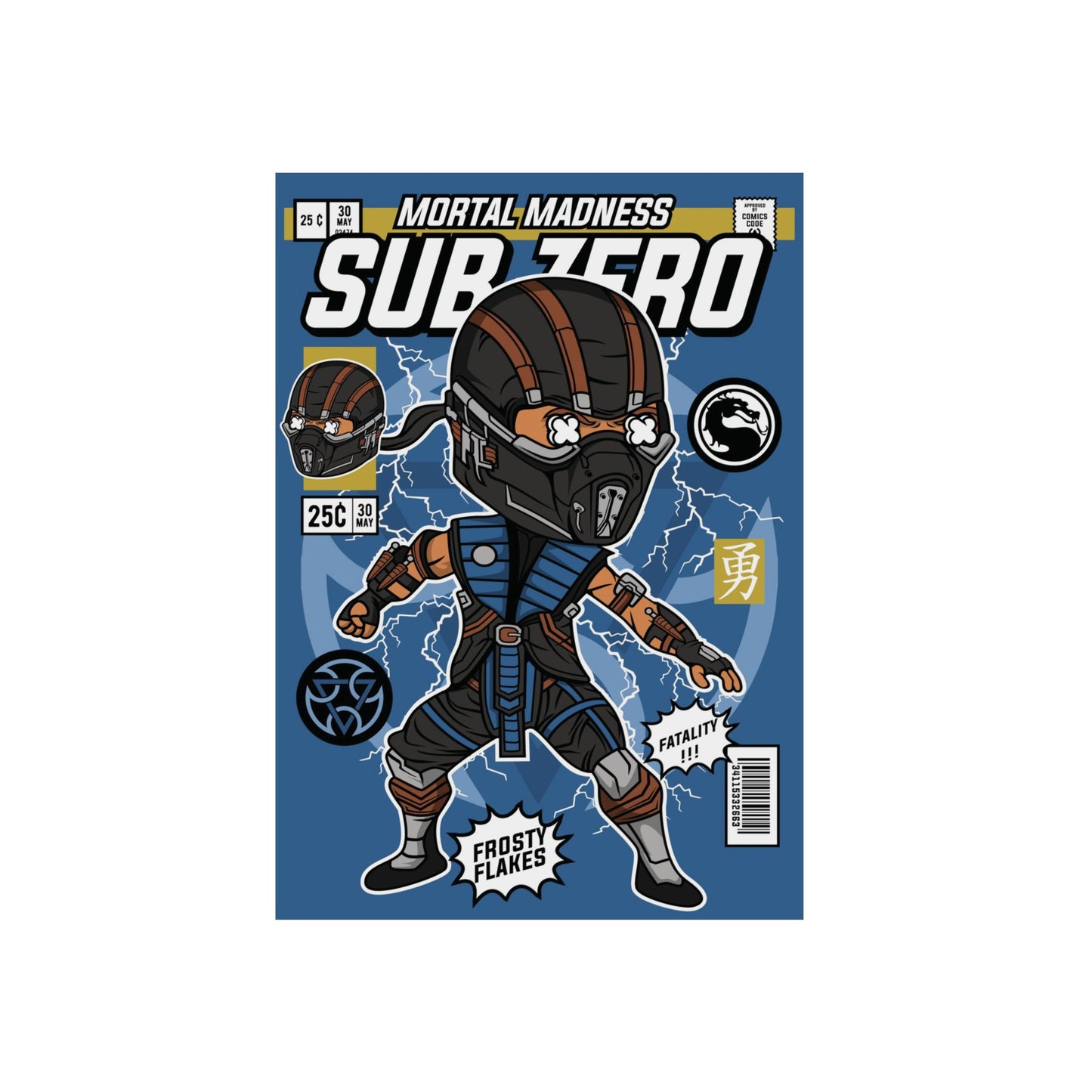 Sub Zero Metal Poster