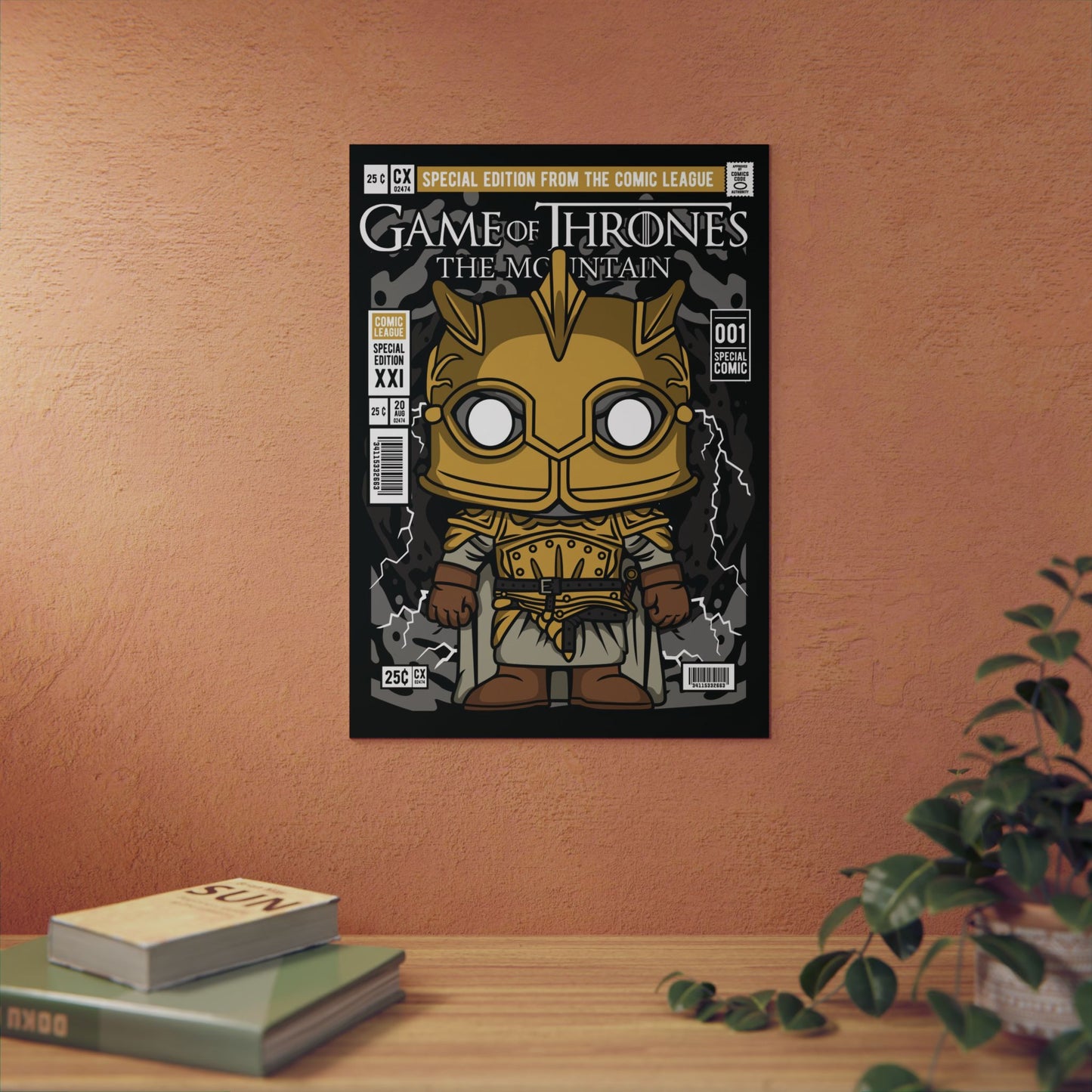 The Mountain Metal Poster