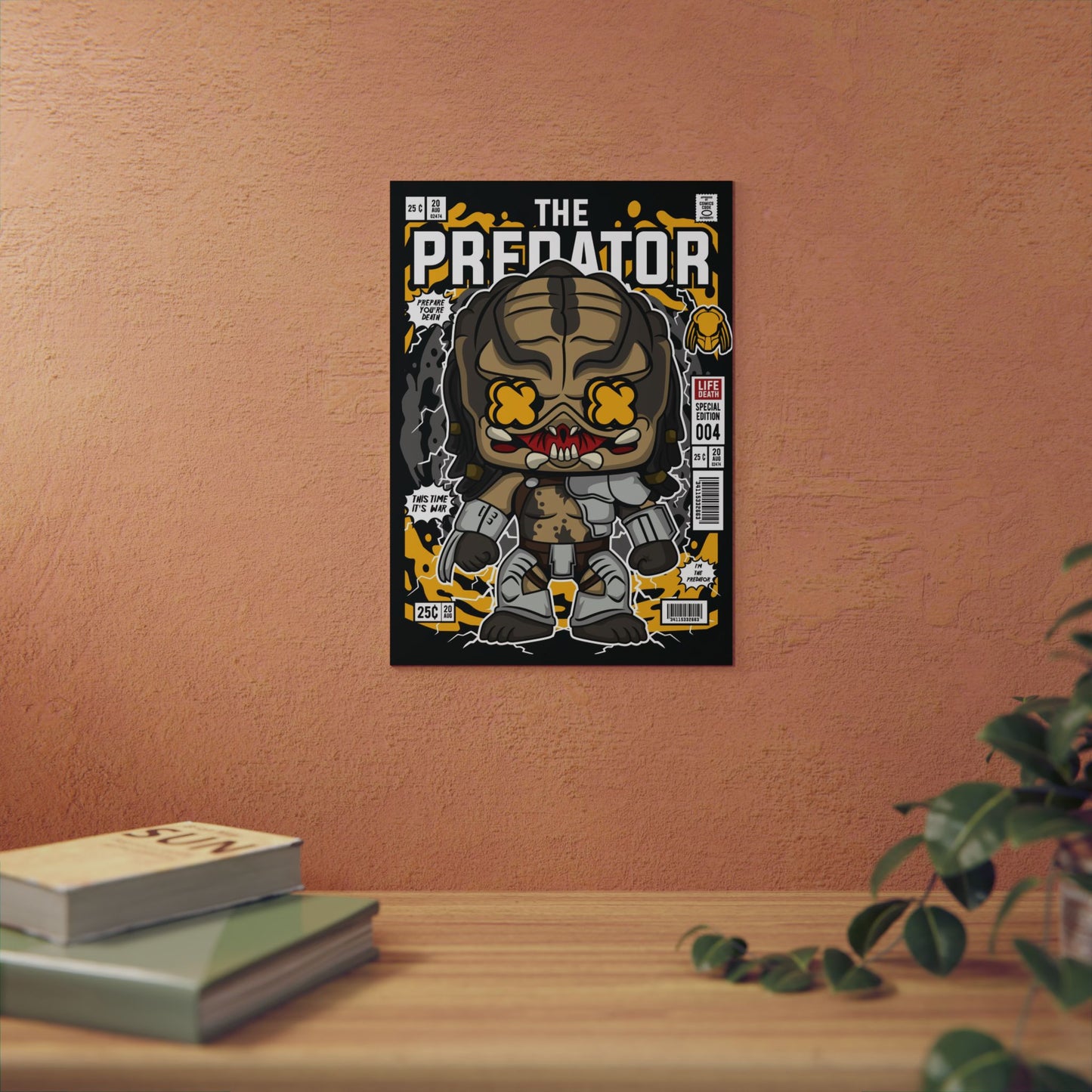 The Predator Metal Poster