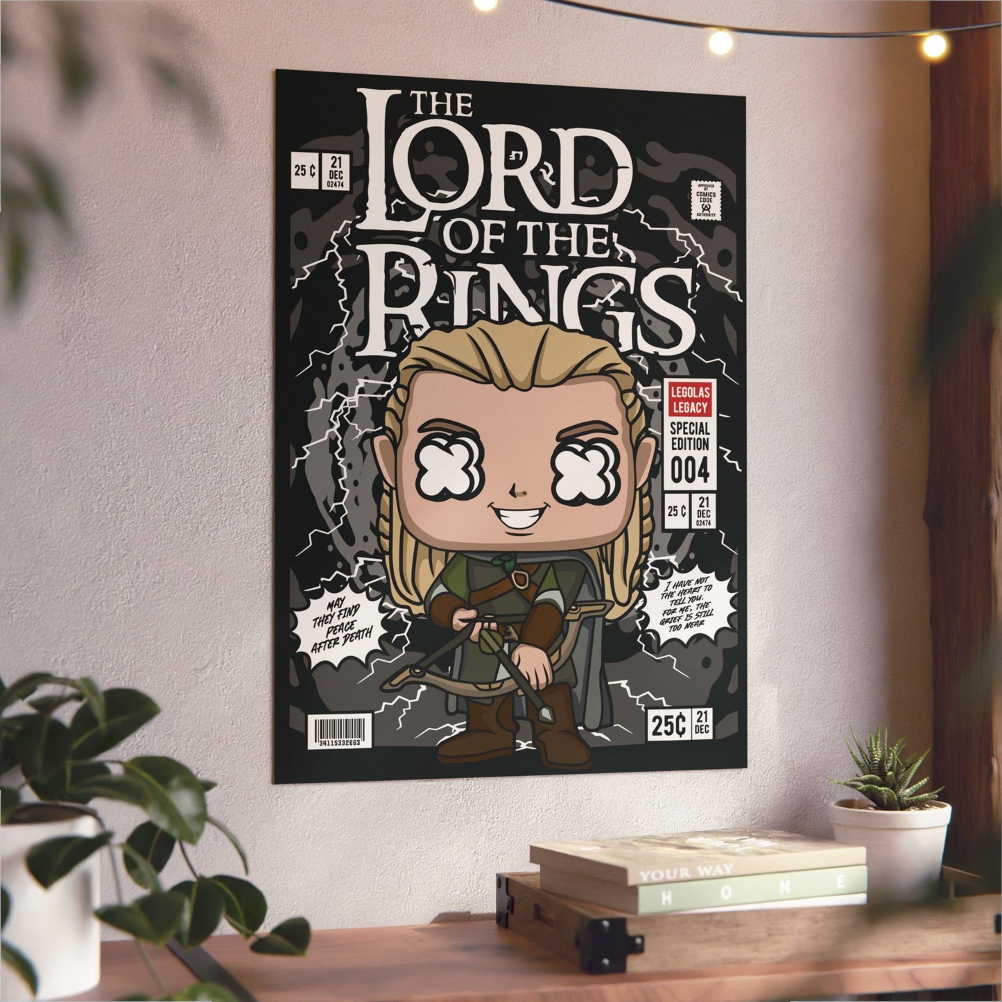 Legolas Metal Poster