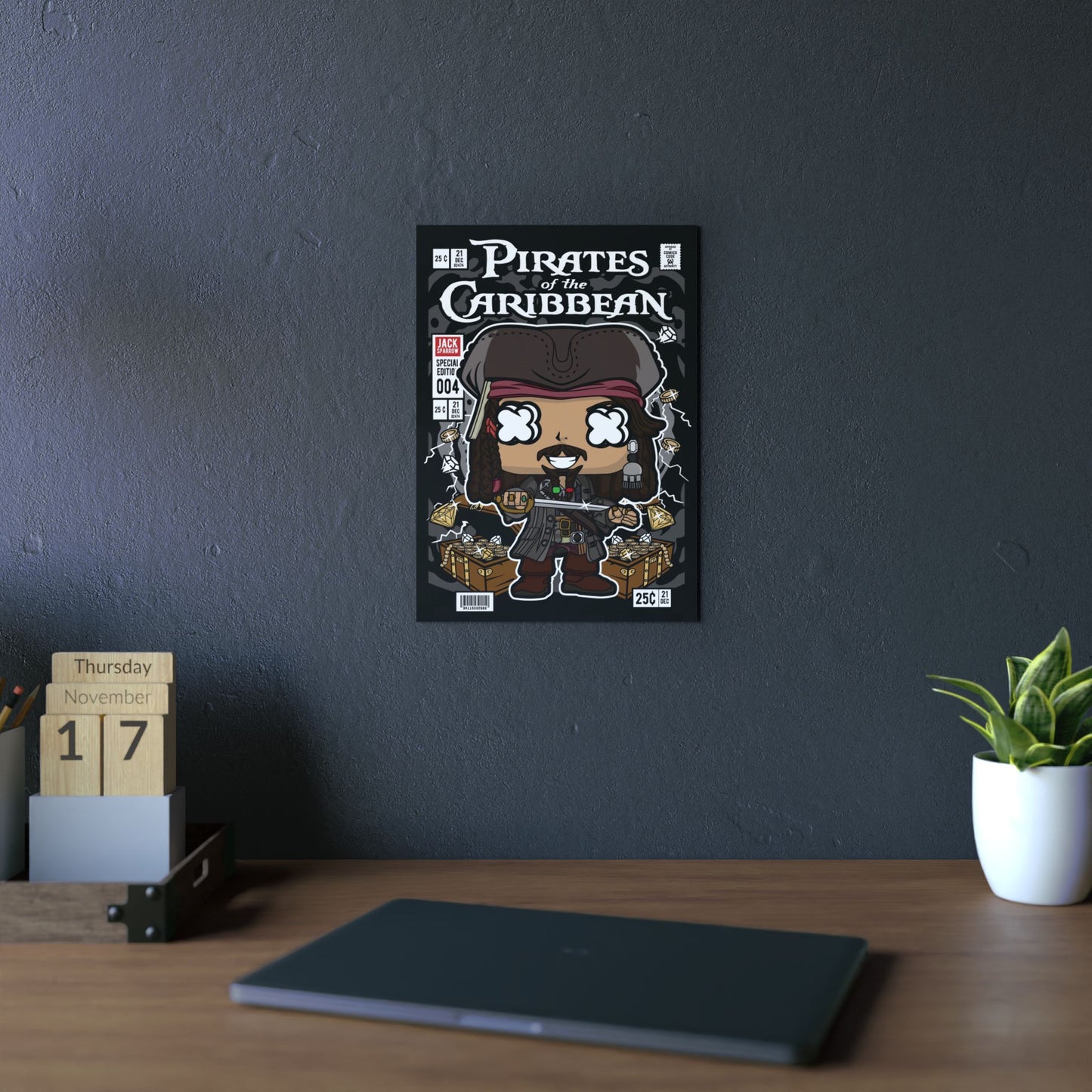 Jack Sparrow Metal Poster