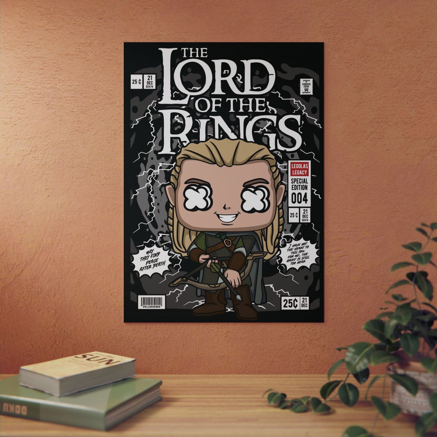 Legolas Metal Poster