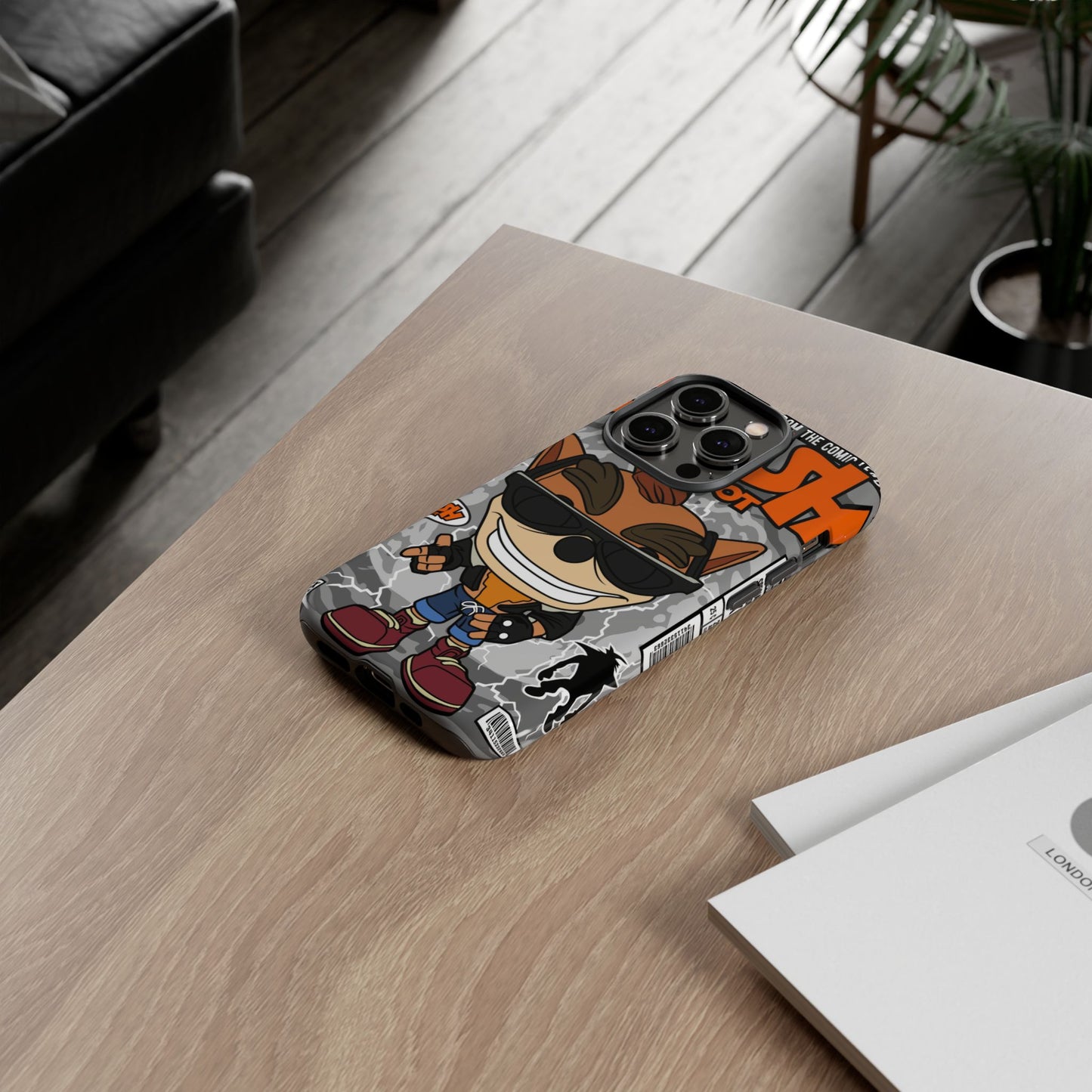 Biker Crash Phone Case