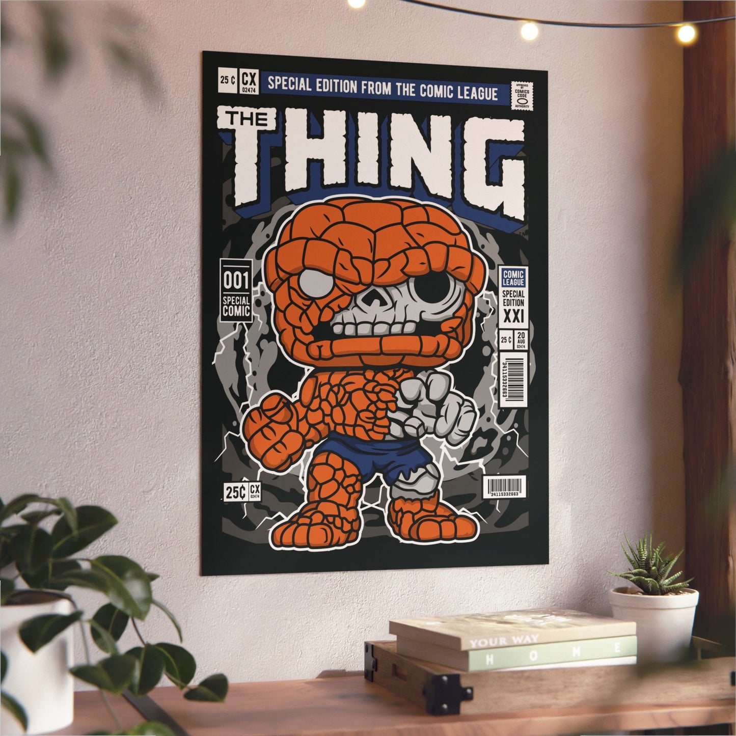 The Thing - Zombie Metal Poster