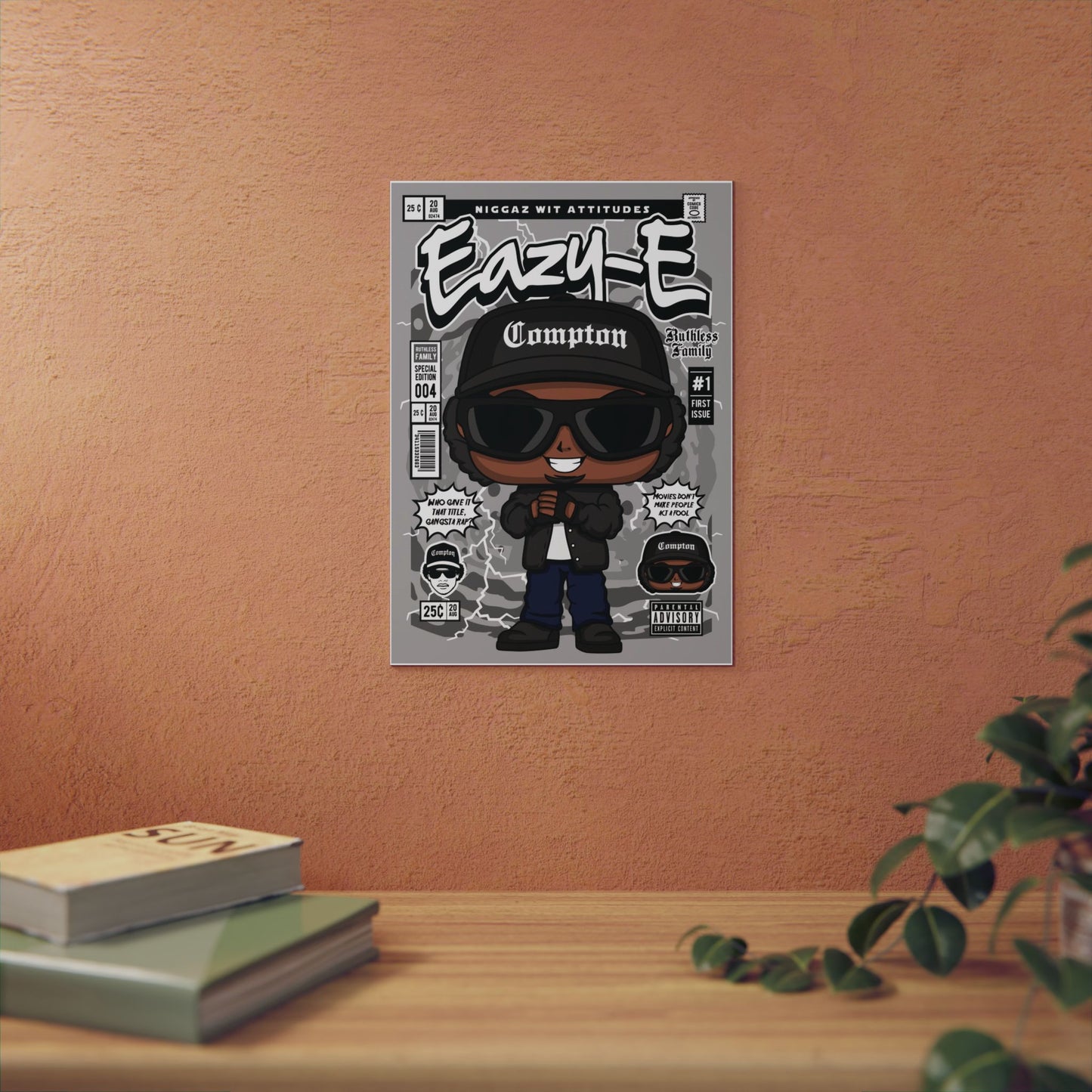 Eazy E Metal Poster