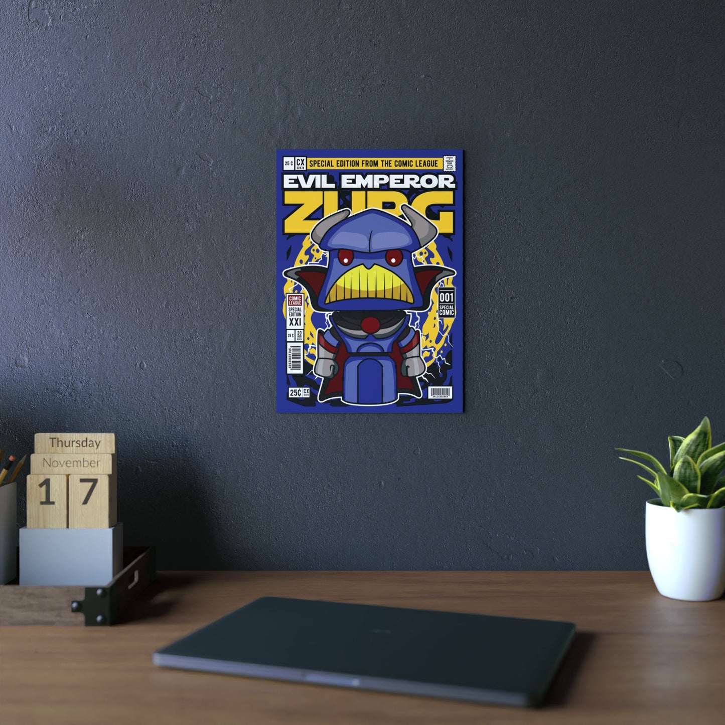 Emperor Zurg Metal Poster