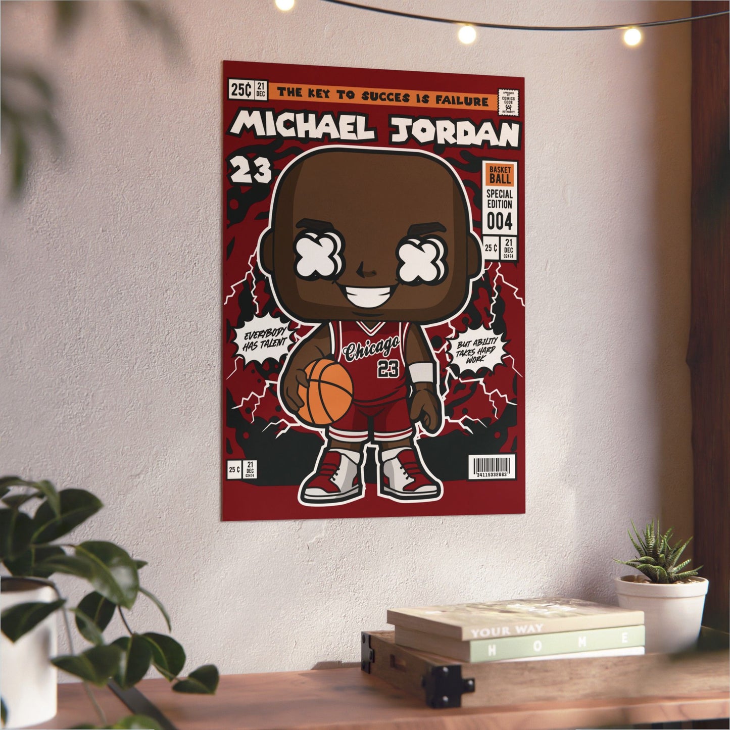 Michael Jordan Metal Poster