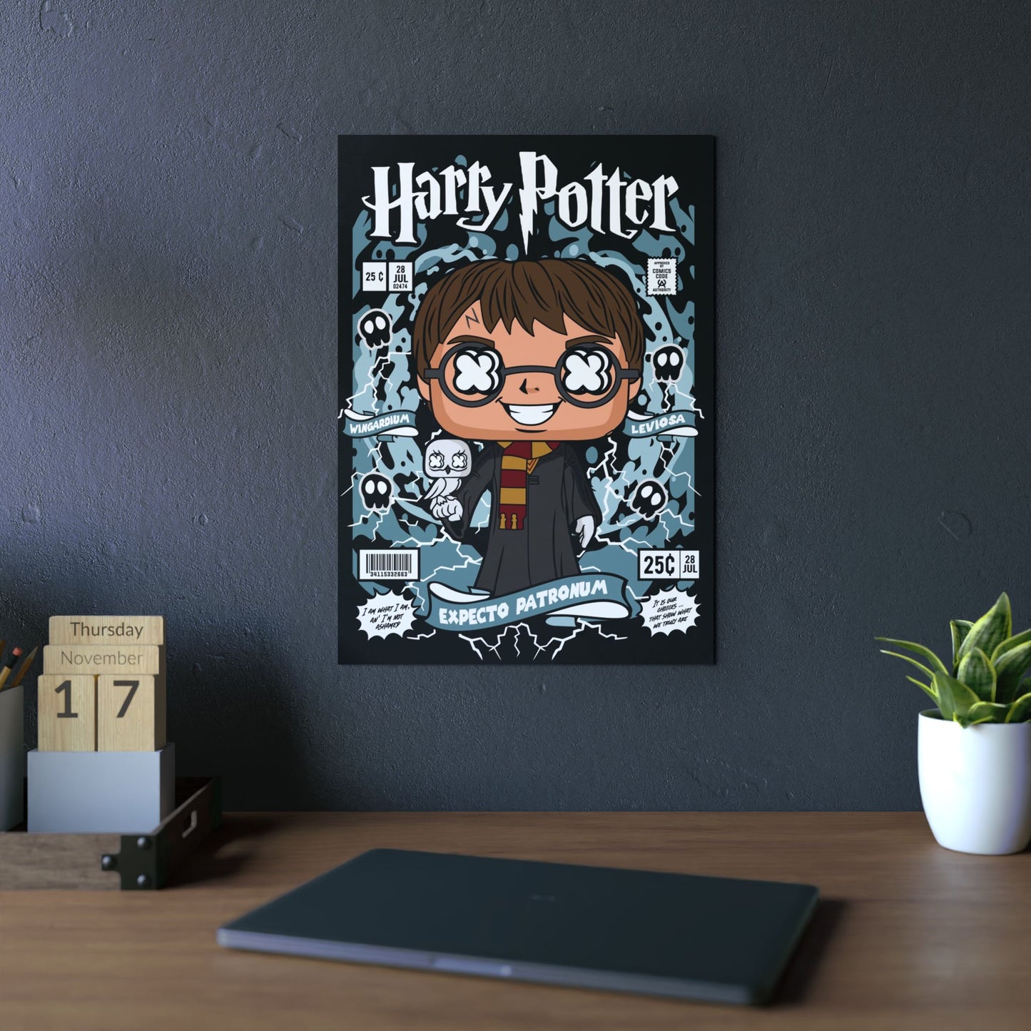 Harry Potter Metal Poster