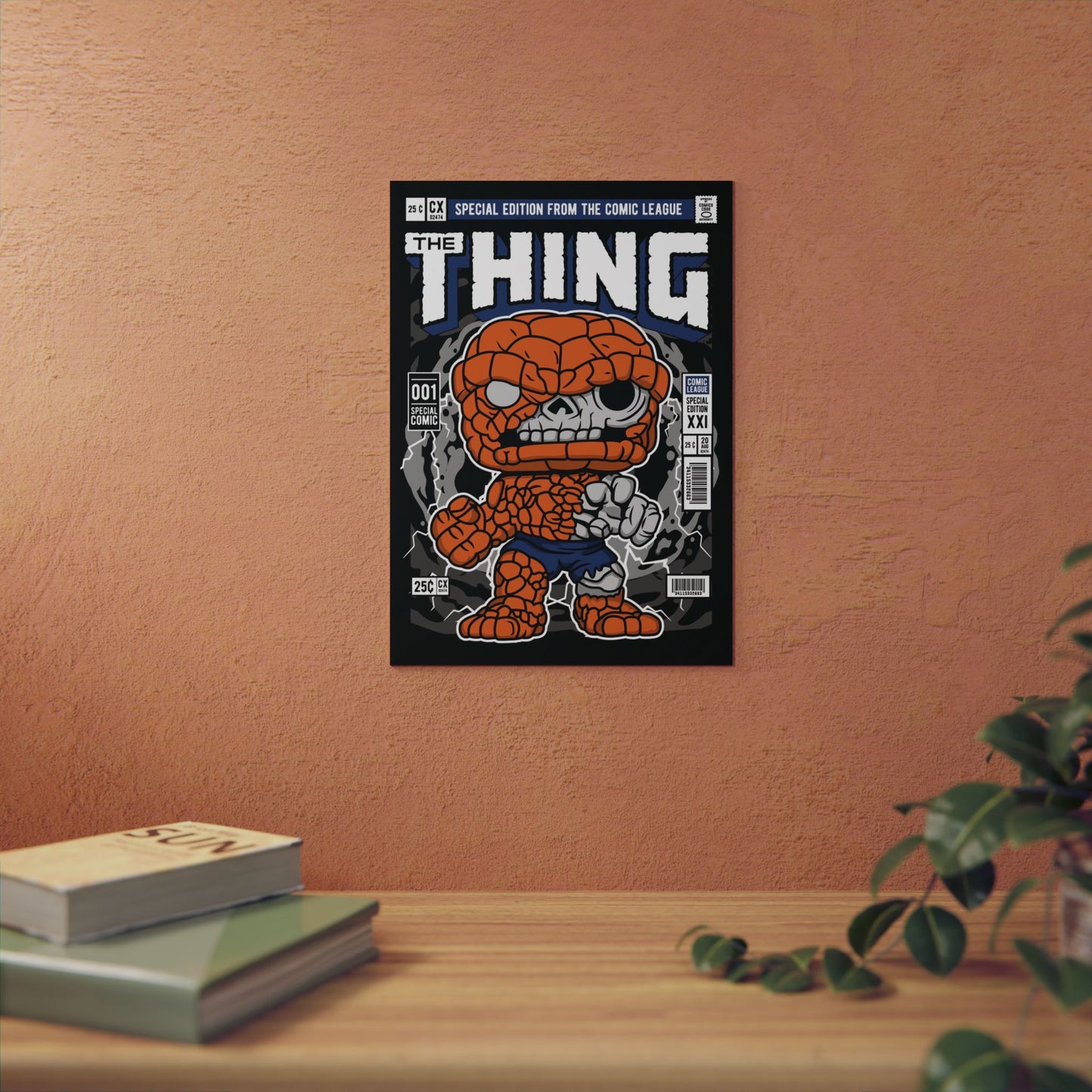 The Thing - Zombie Metal Poster
