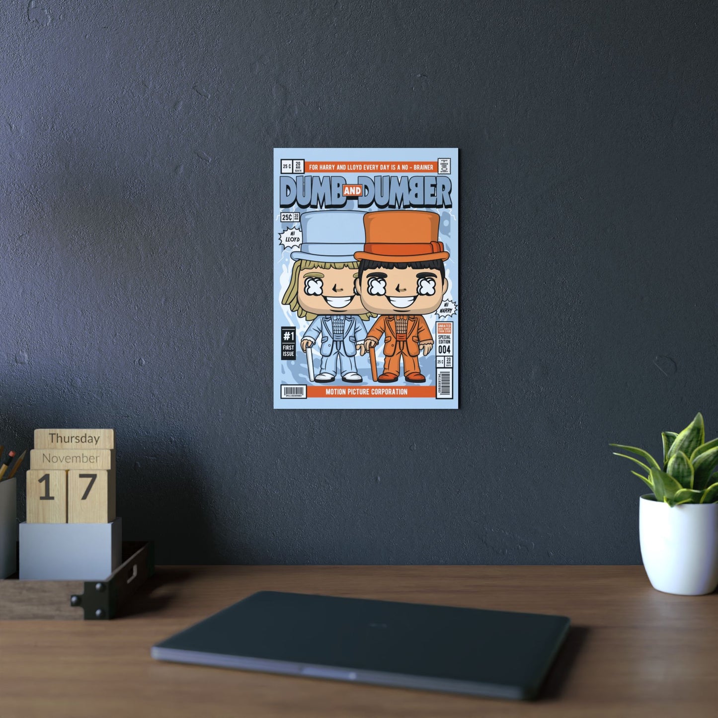 Dumb & Dumber Metal Poster