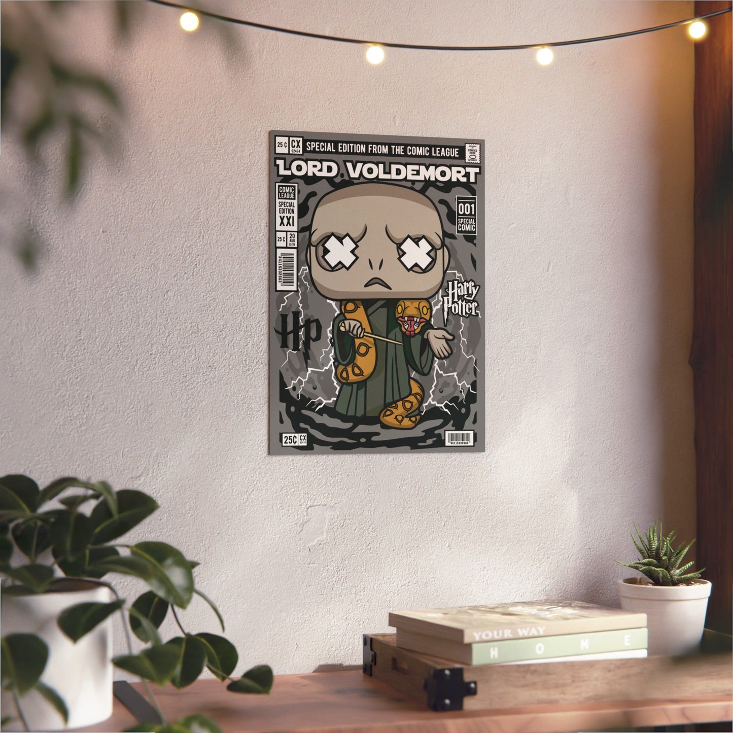 Voldermort Metal Poster