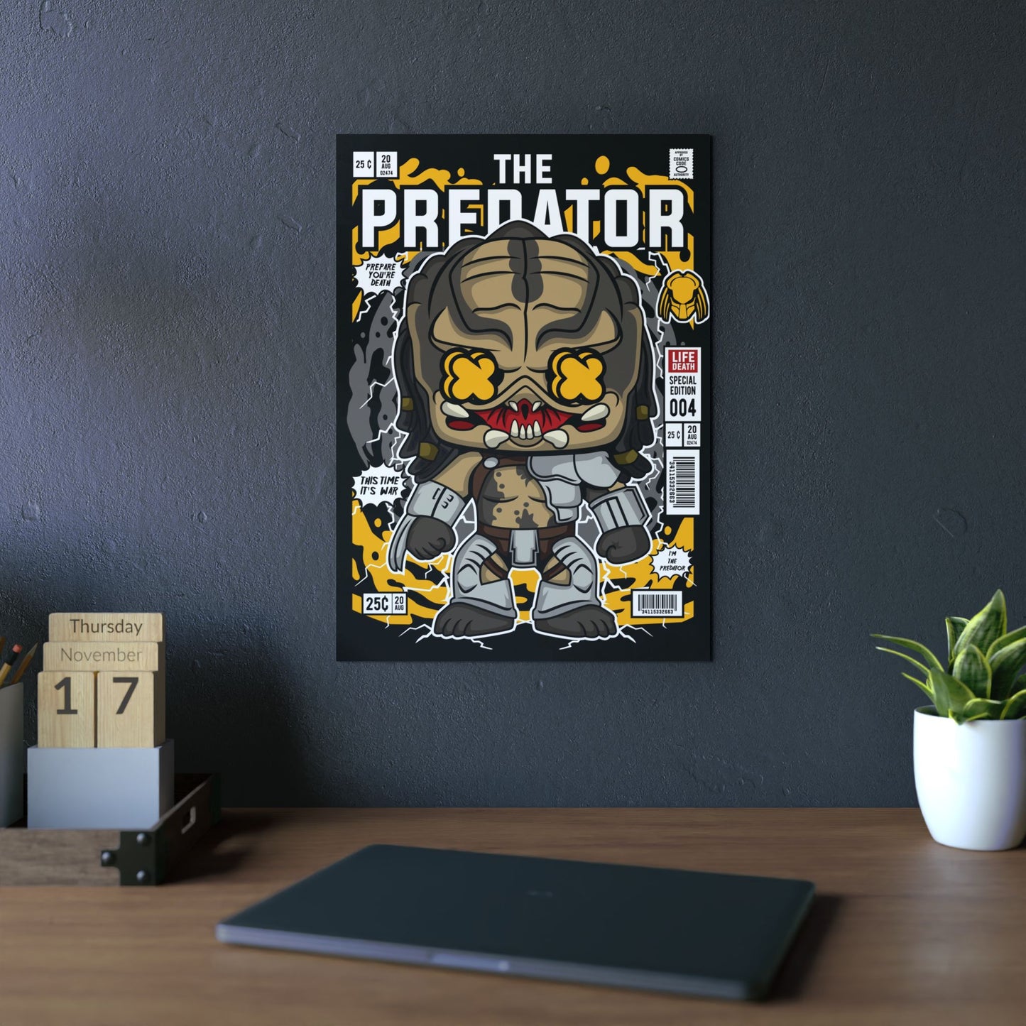 The Predator Metal Poster