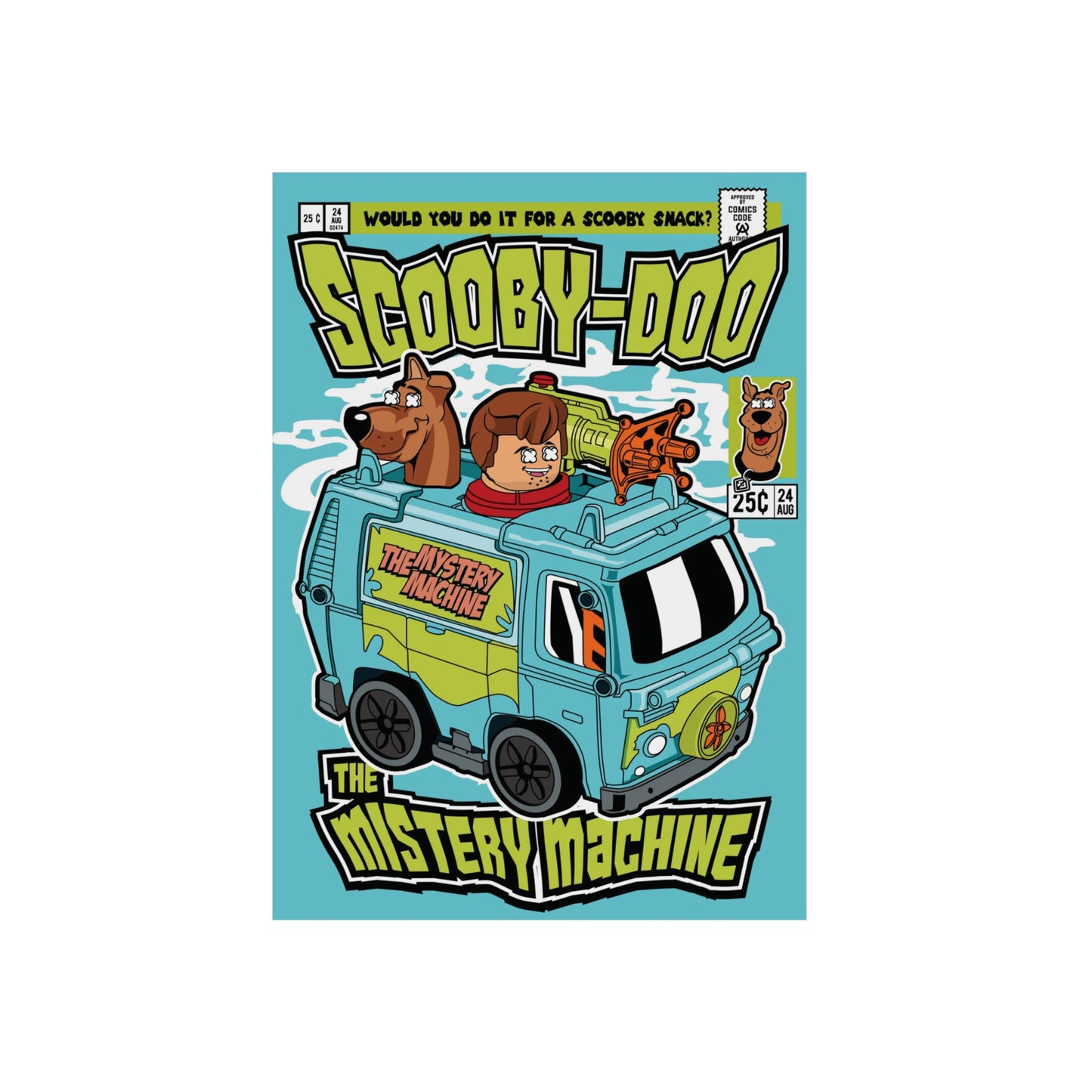 Mystery Machine Metal Poster