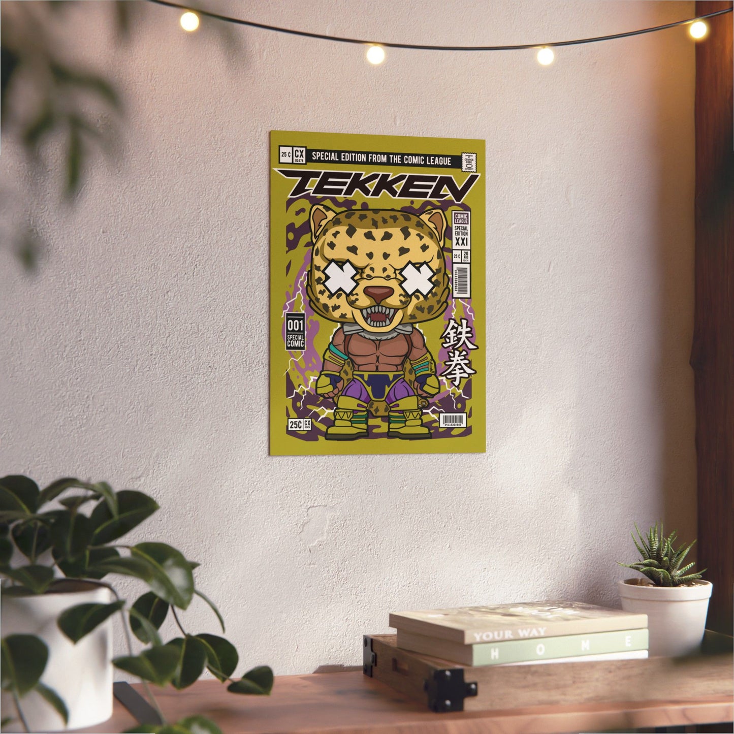 King Tekken Metal Poster