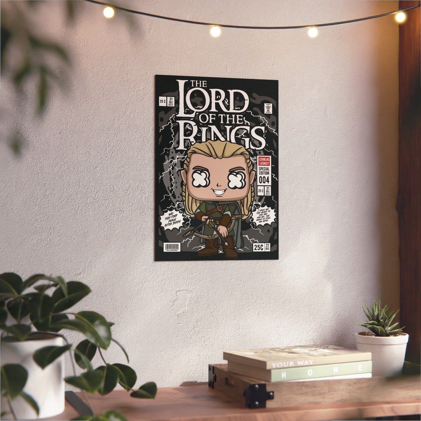Legolas Metal Poster