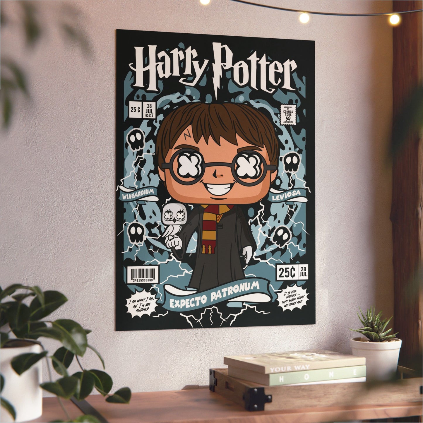 Harry Potter Metal Poster