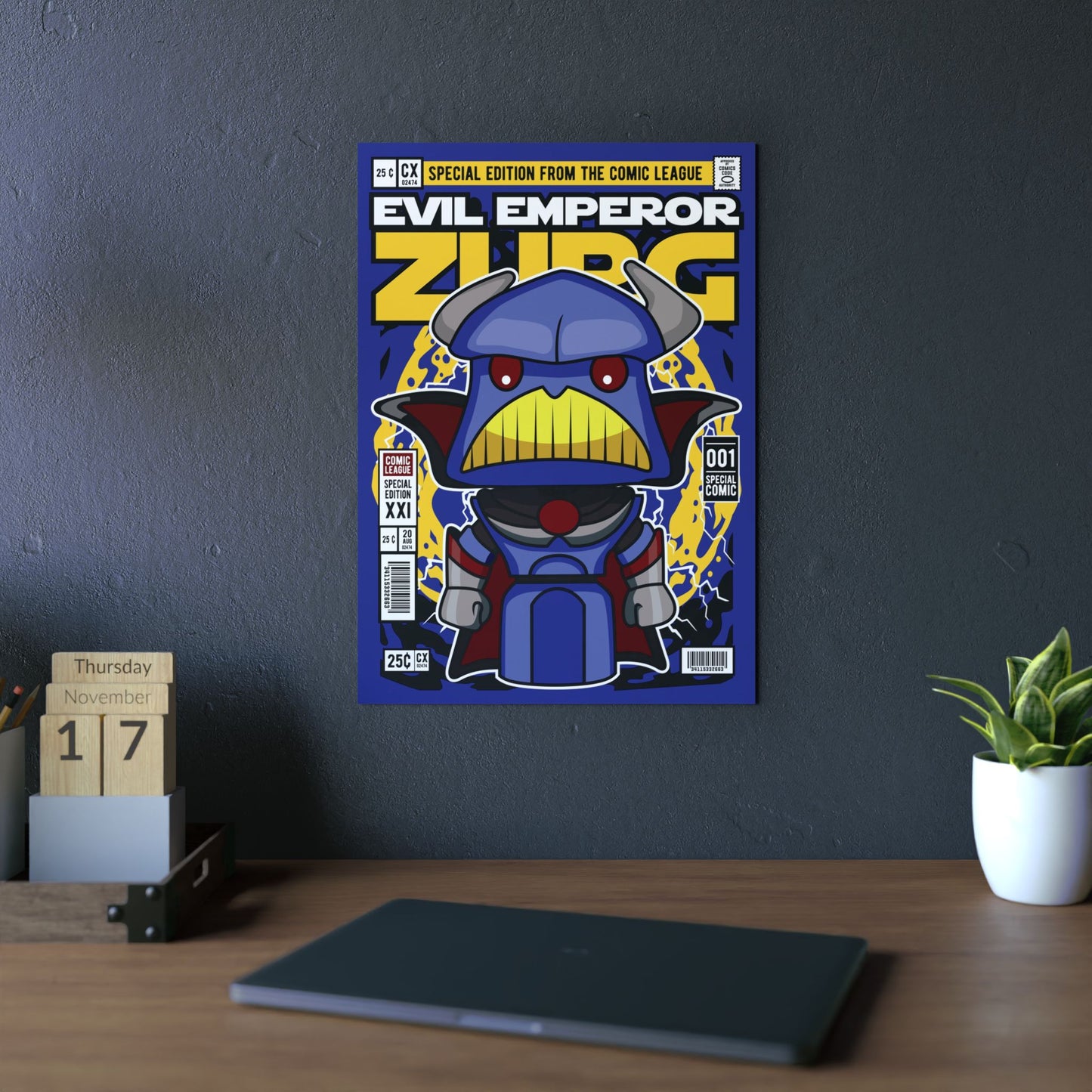 Emperor Zurg Metal Poster