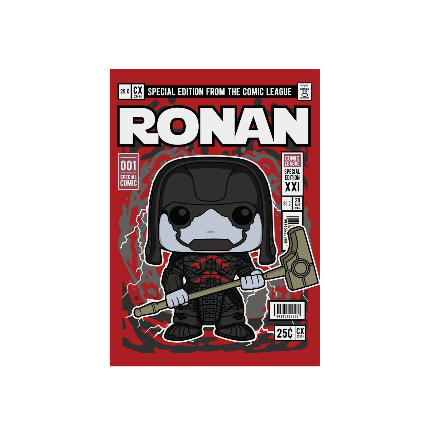 Ronan Metal Poster