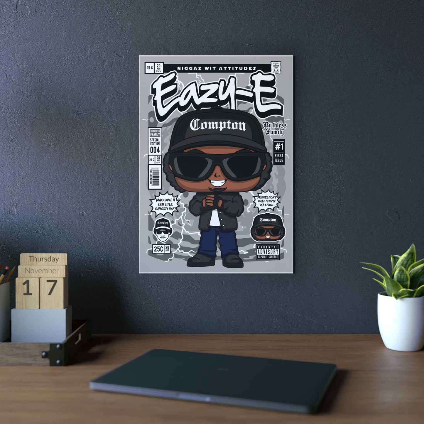 Eazy E Metal Poster