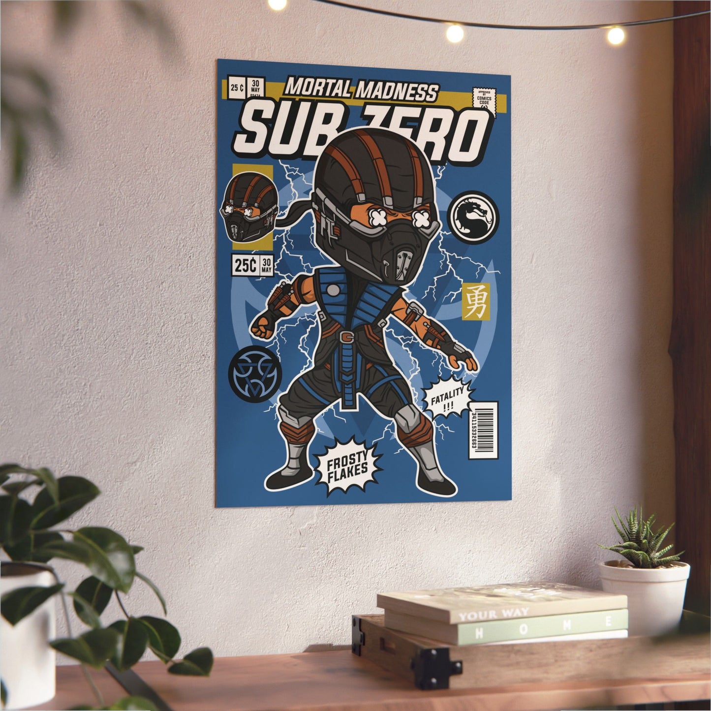 Sub Zero Metal Poster