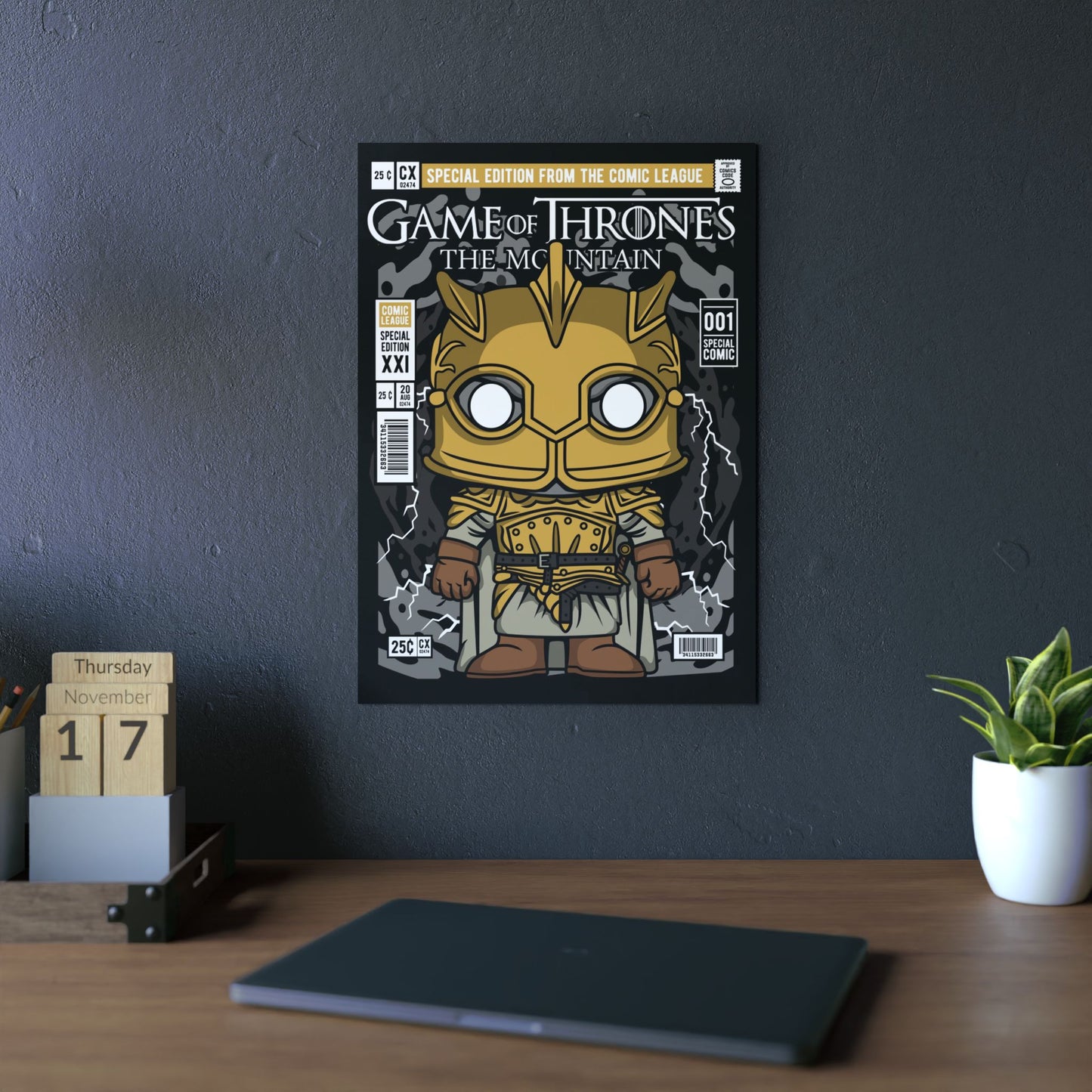 The Mountain Metal Poster