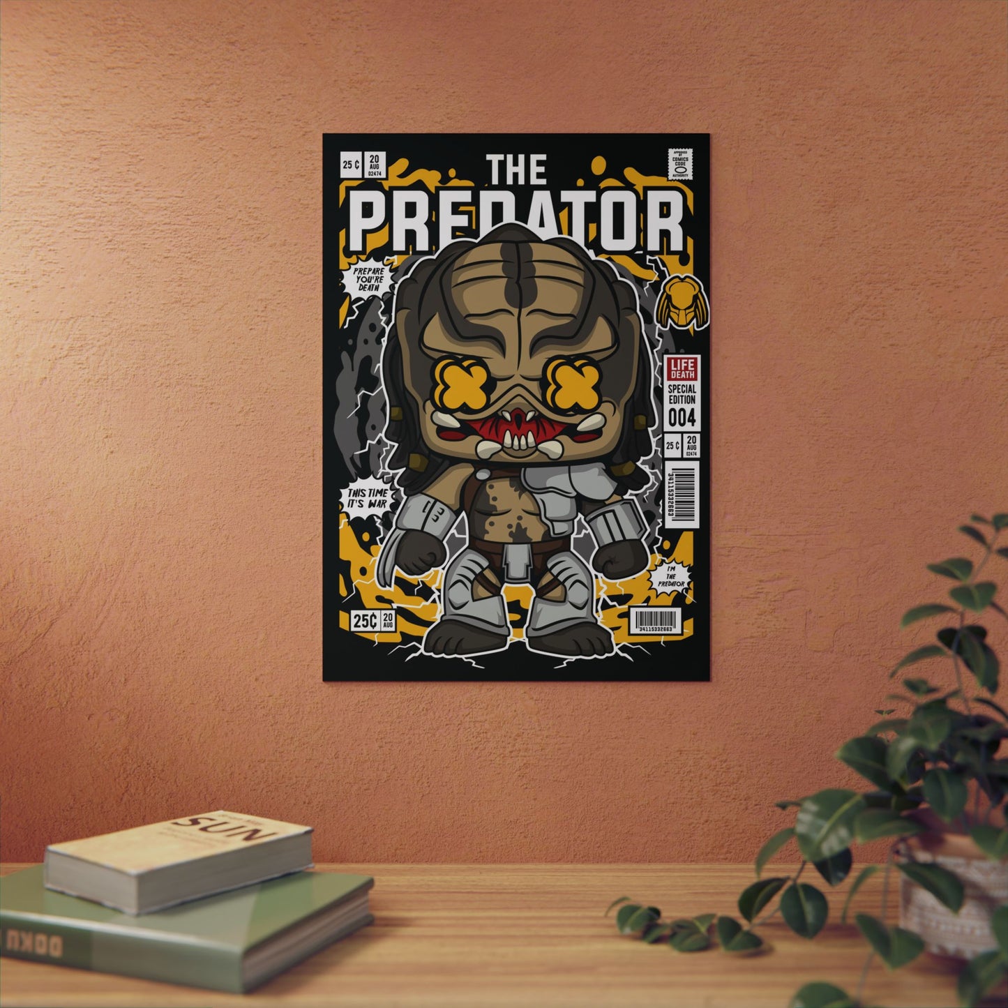 The Predator Metal Poster