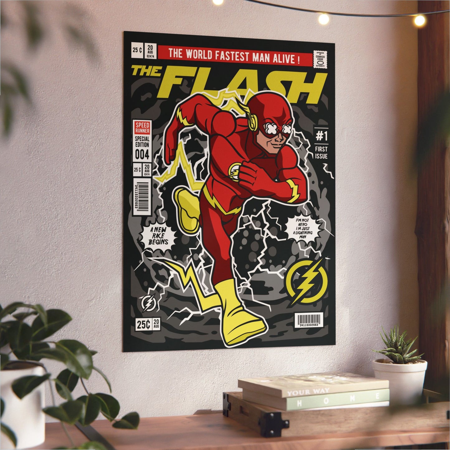 The Flash Metal Poster