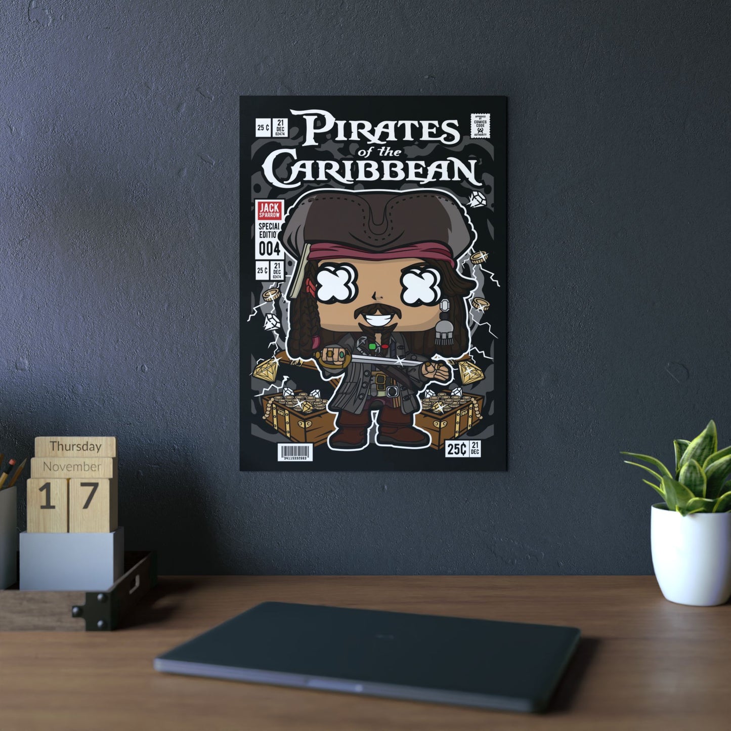 Jack Sparrow Metal Poster